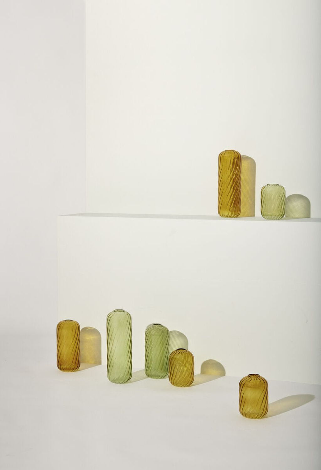 [product_category]-Hübsch Fleur Vase Set Of 3, Green-Hübsch-5712772121962-661512-HUB-2