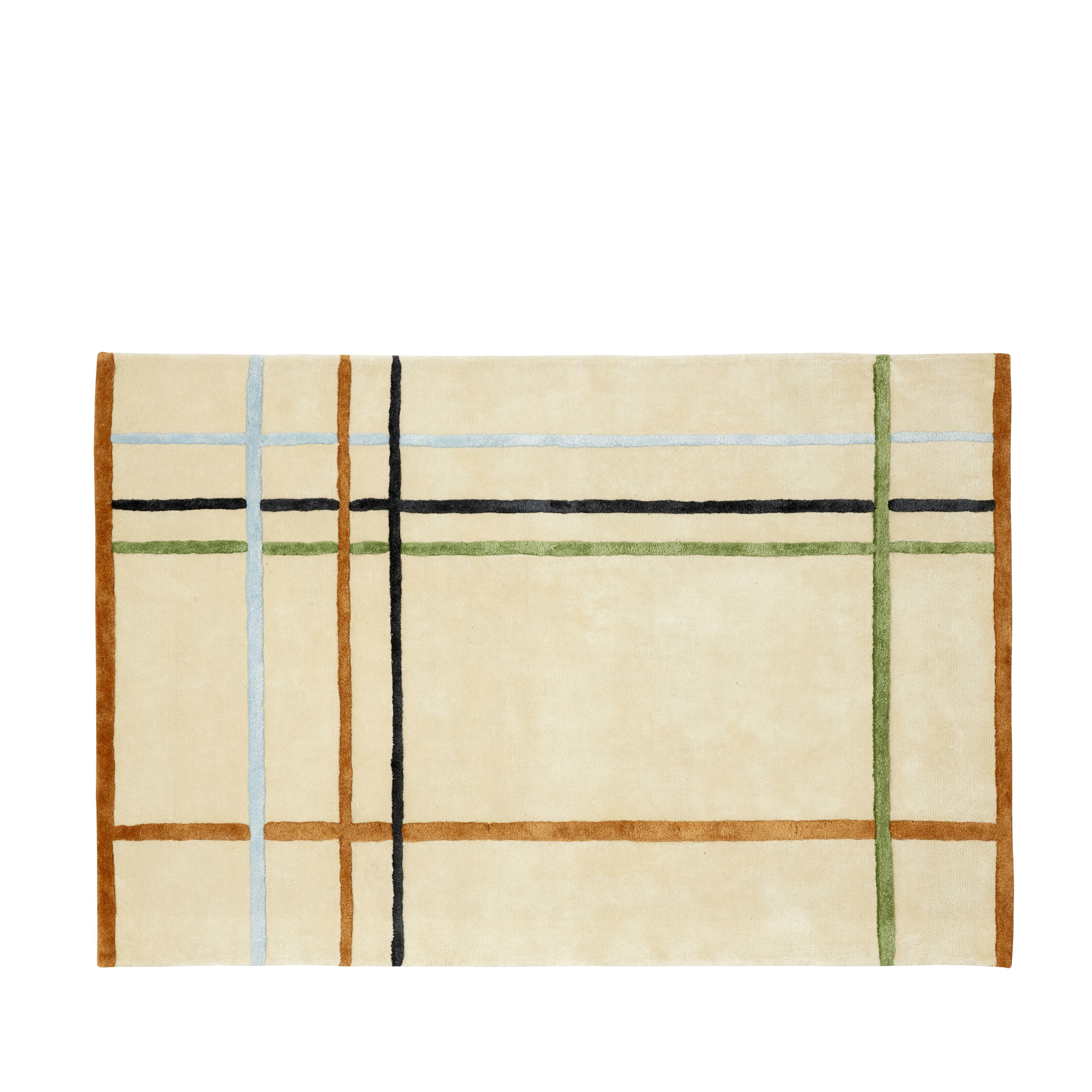 [product_category]-Hübsch Fluffy Carpet Beige/Blue/Green/Brown/Black-Hübsch-5712772116050-701405-HUB-1