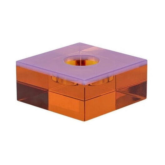 [product_category]-Hübsch Flux Tealight Holder Pink/Orange-Hübsch-5712772121450-991521-HUB-5