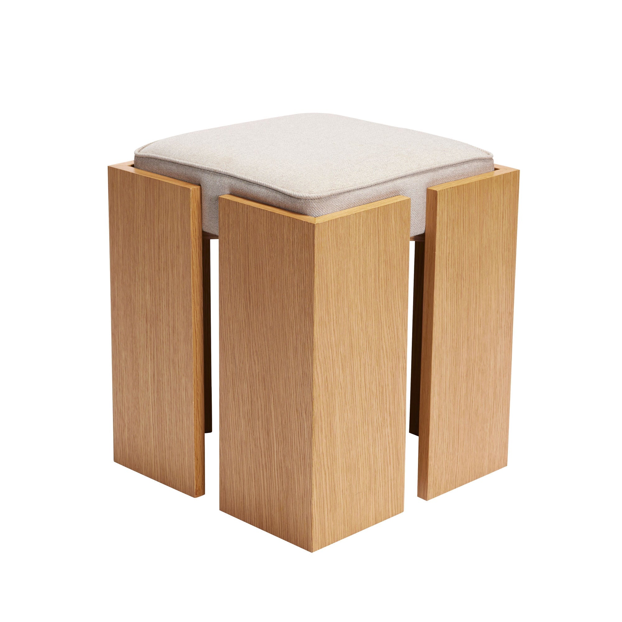 [product_category]-Hübsch Forma Stool Sand/Natural-Hübsch-5712772135471-881912-HUB-3
