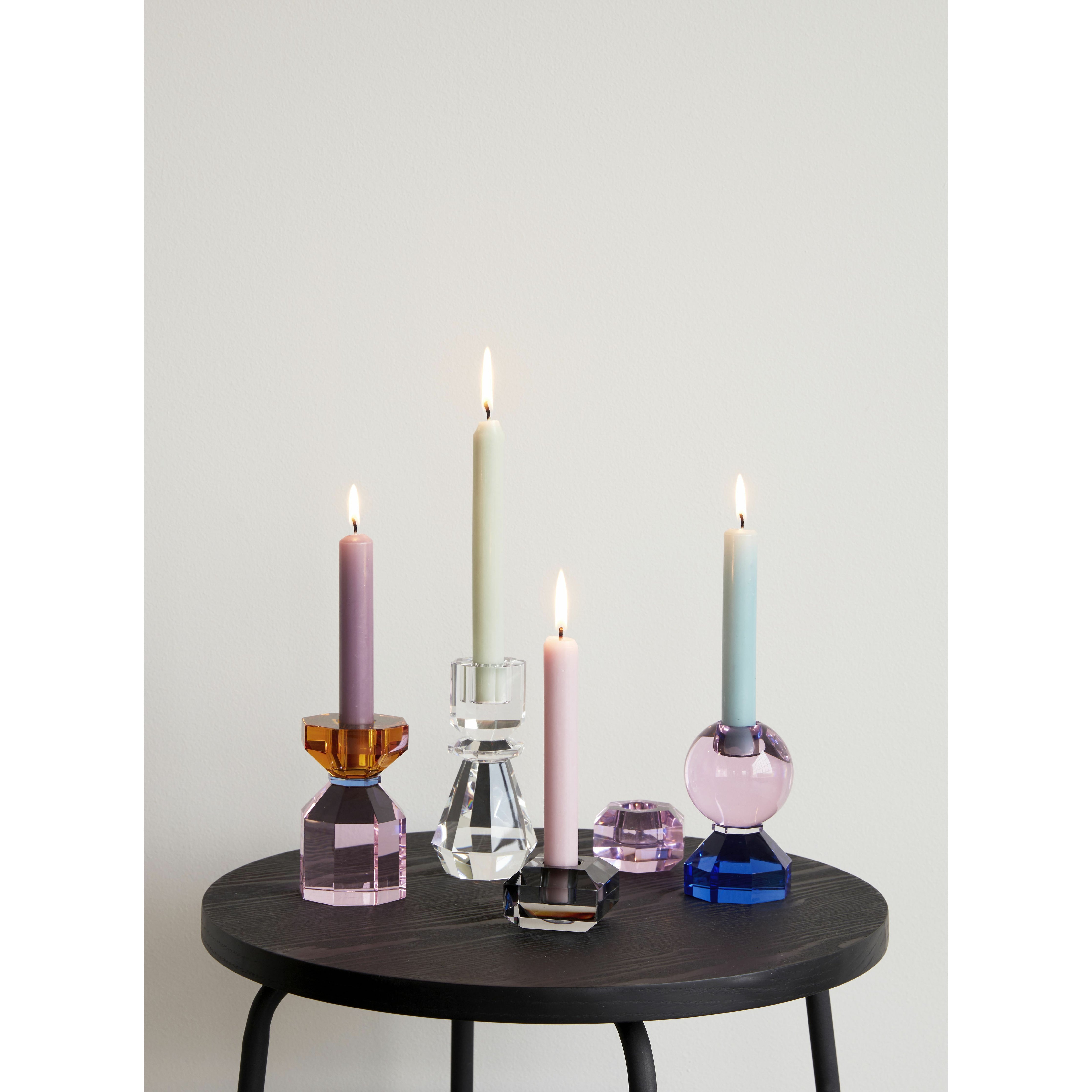 [product_category]-Hübsch Gem Candlestick, Pink/Blue-Hübsch-5712772070437-340906-HUB-4