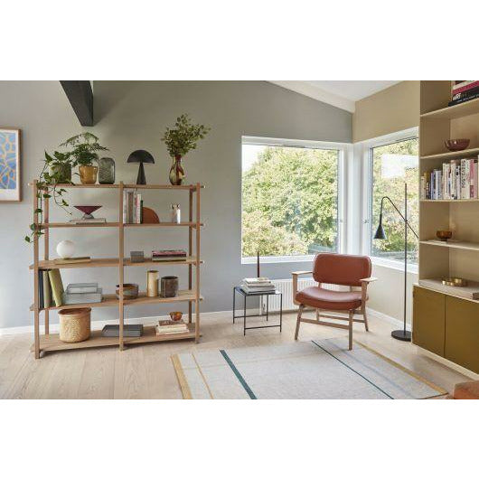 [product_category]-Hübsch Haze Lounge Chair Microfiber/Oak Fsc Oeko Tex Natural/Brown-Hübsch-5712772112458-021125-HUB-4