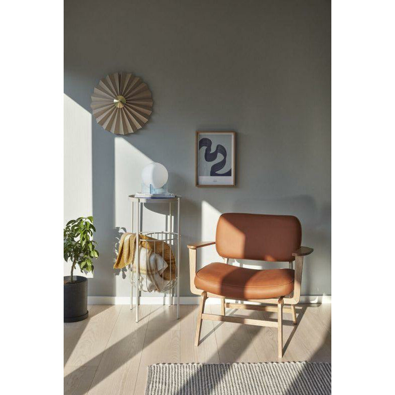 [product_category]-Hübsch Haze Lounge Chair Microfiber/Oak Fsc Oeko Tex Natural/Brown-Hübsch-5712772112458-021125-HUB-5