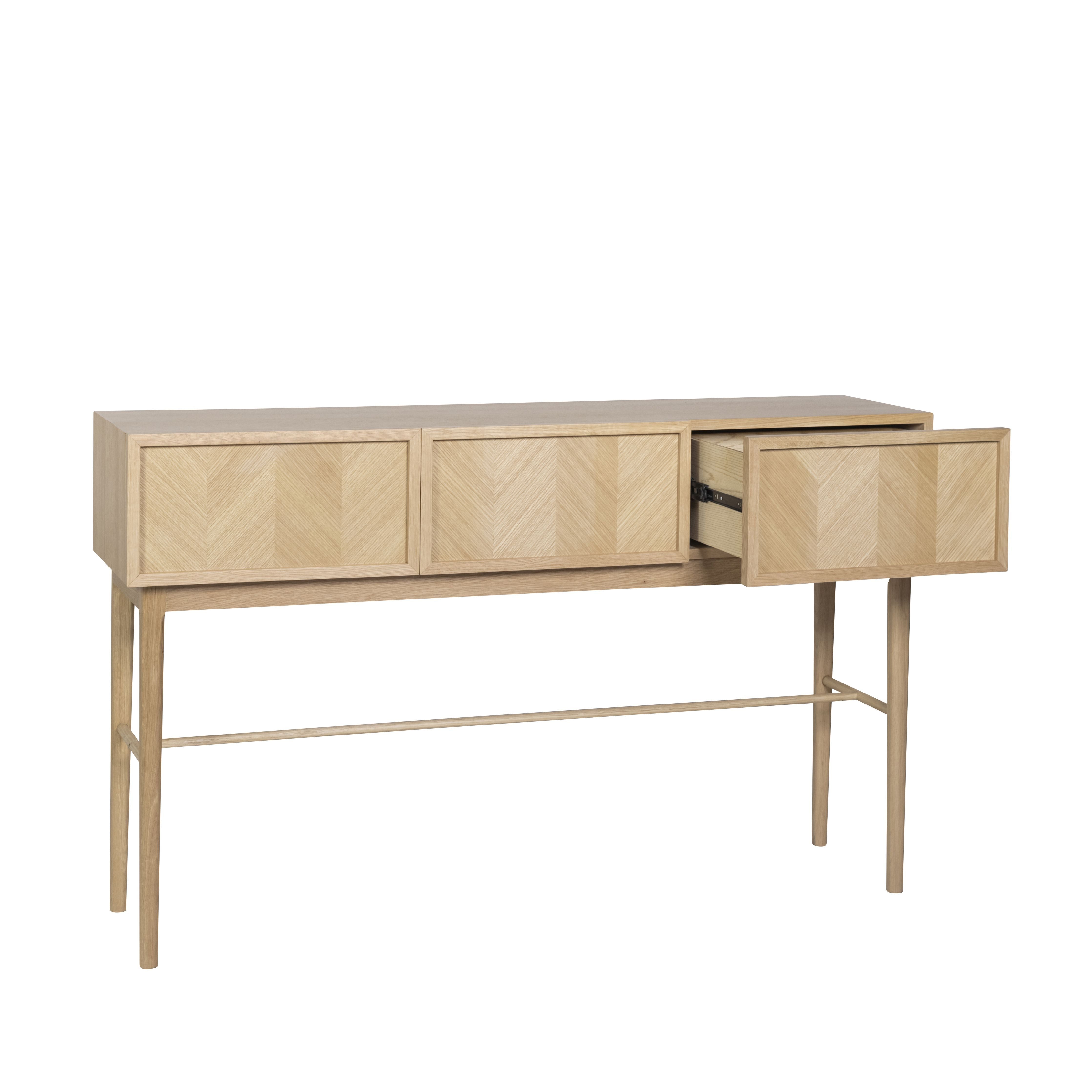 [product_category]-Hübsch Herringbone Console Table, Drawers-Hübsch-5712772115060-881411-HUB-5