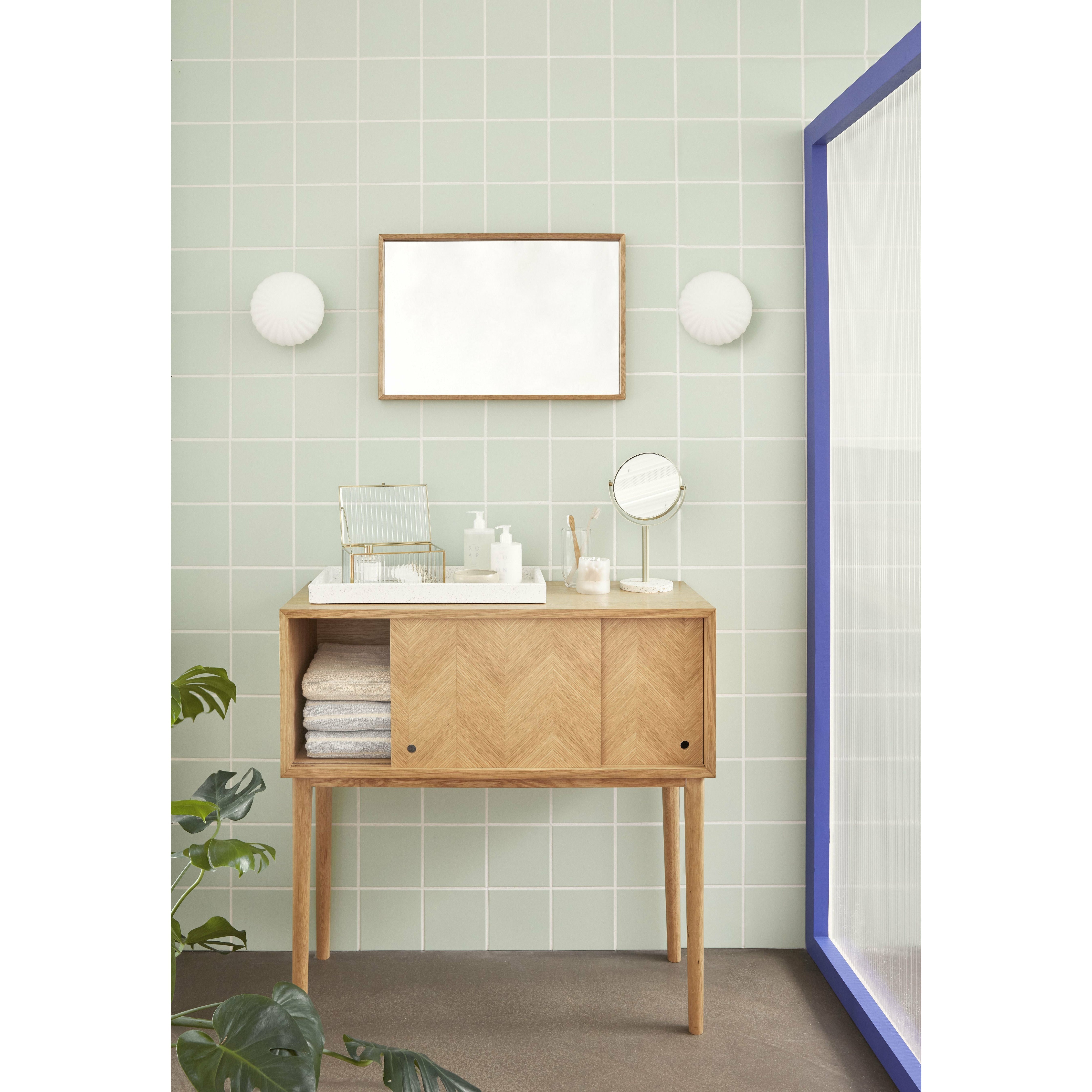 [product_category]-Hübsch Kumu Wall Lamp ø18 Cm White-Hübsch-5712772112878-991313-HUB-3