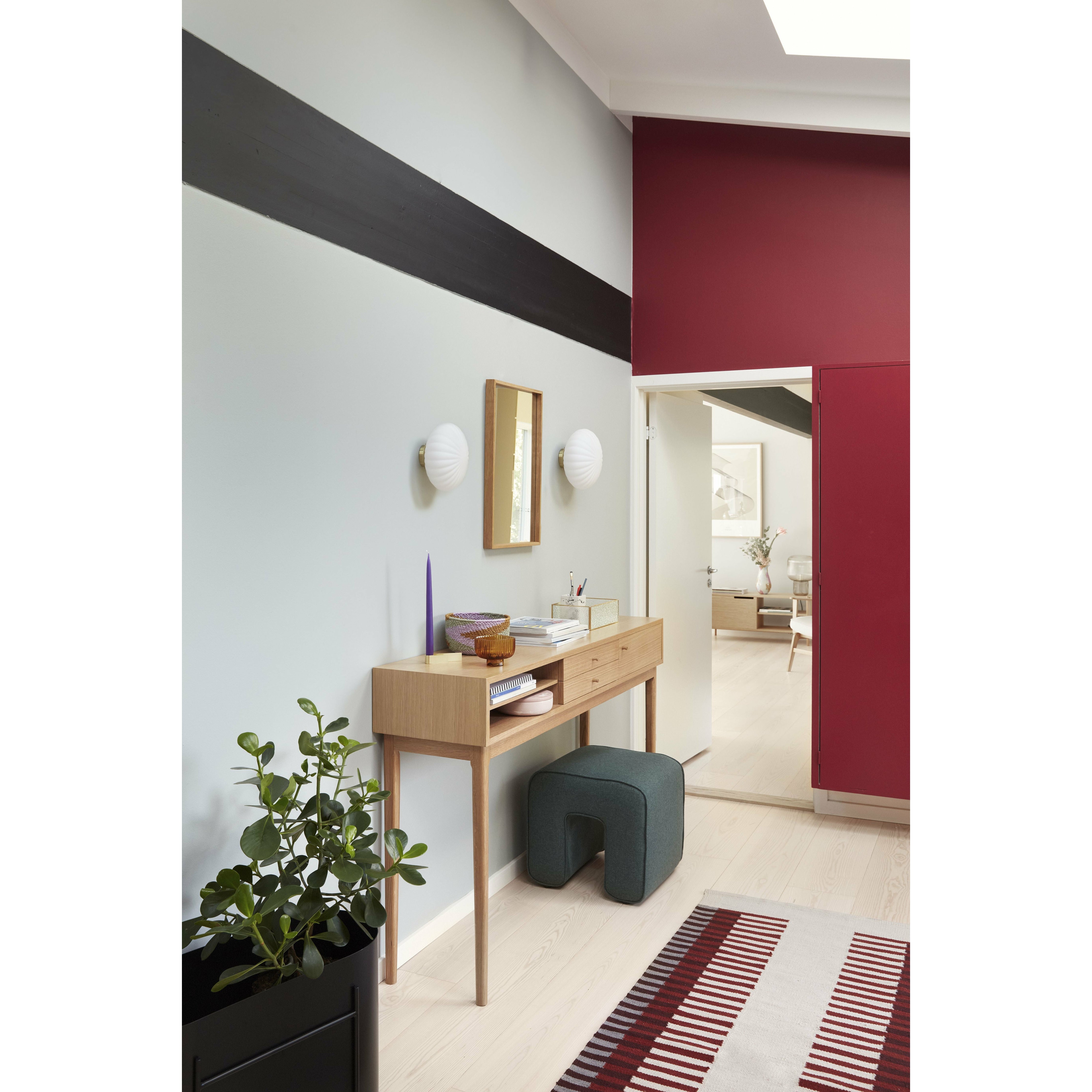 [product_category]-Hübsch Kumu Wall Lamp ø18 Cm White-Hübsch-5712772112878-991313-HUB-4