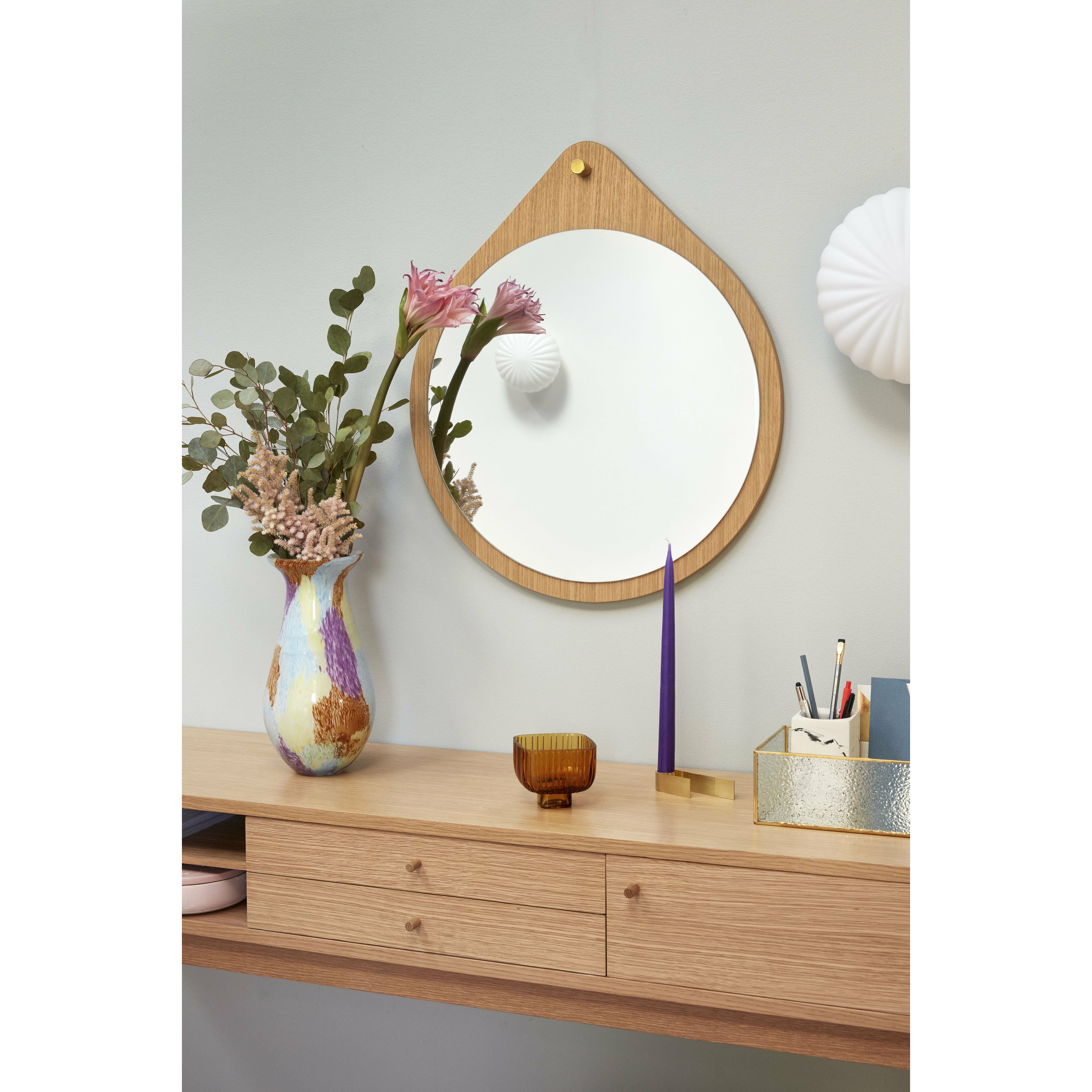 [product_category]-Hübsch Kumu Wall Lamp ø18 Cm White-Hübsch-5712772112878-991313-HUB-5