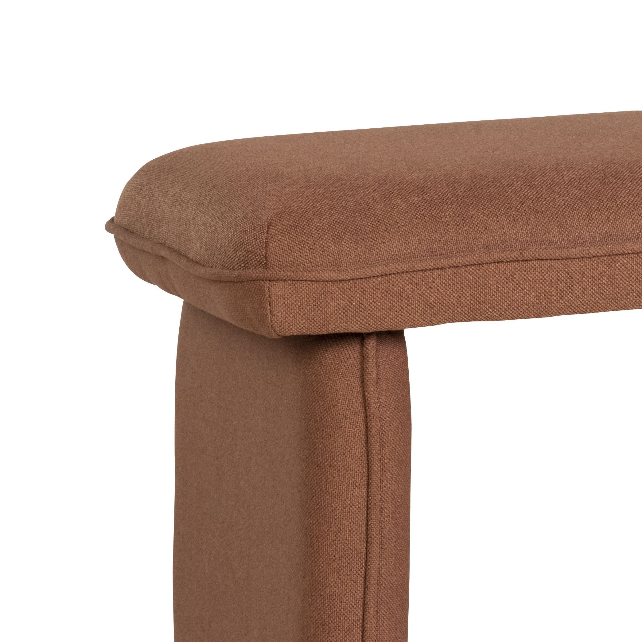 [product_category]-Hübsch Mellow Bench Polyester Red-Hübsch-5712772115398-101411-HUB-2