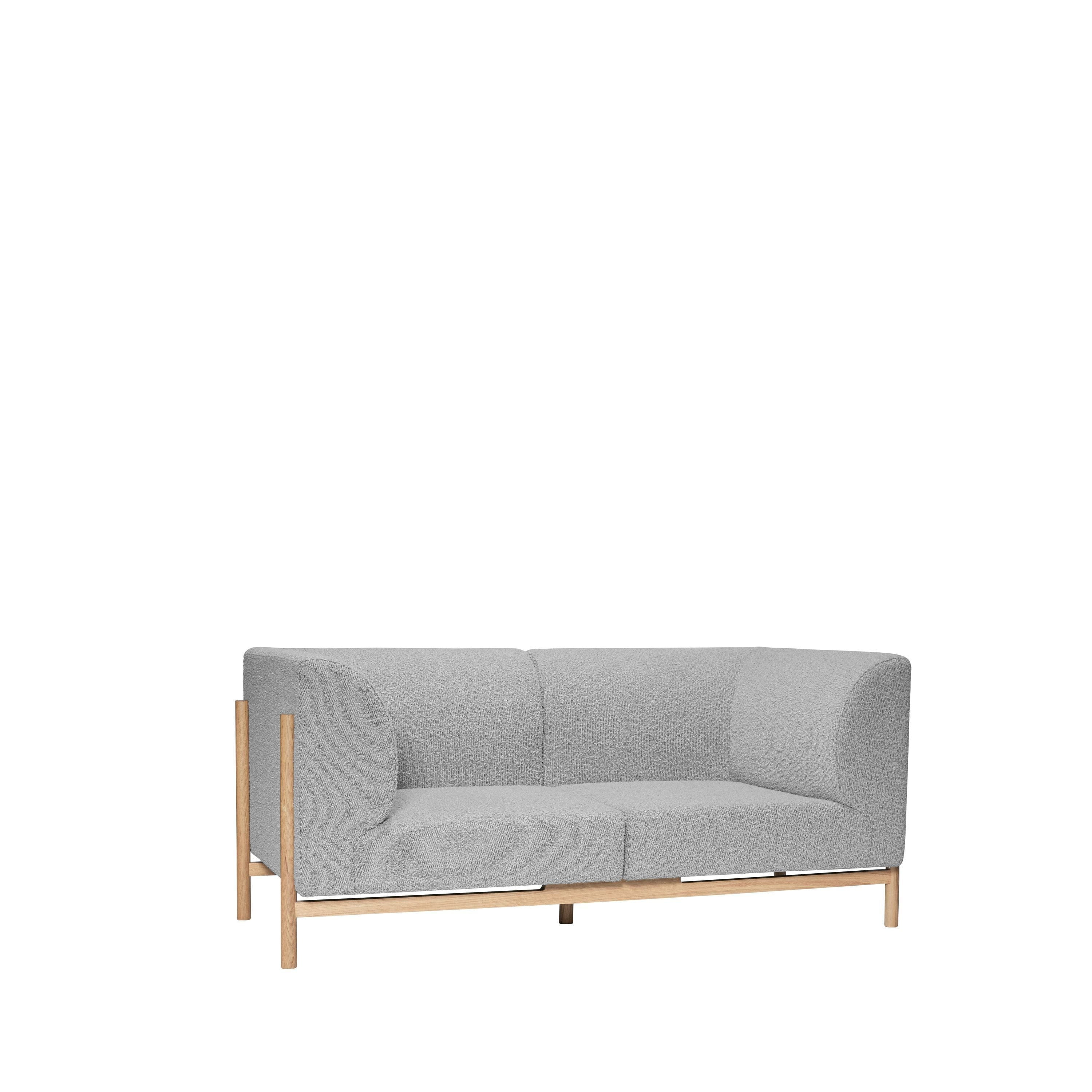 [product_category]-Hübsch Moment 2 Seater Sofa, Grey/Natural-Hübsch-5712772129173-021704-HUB-2