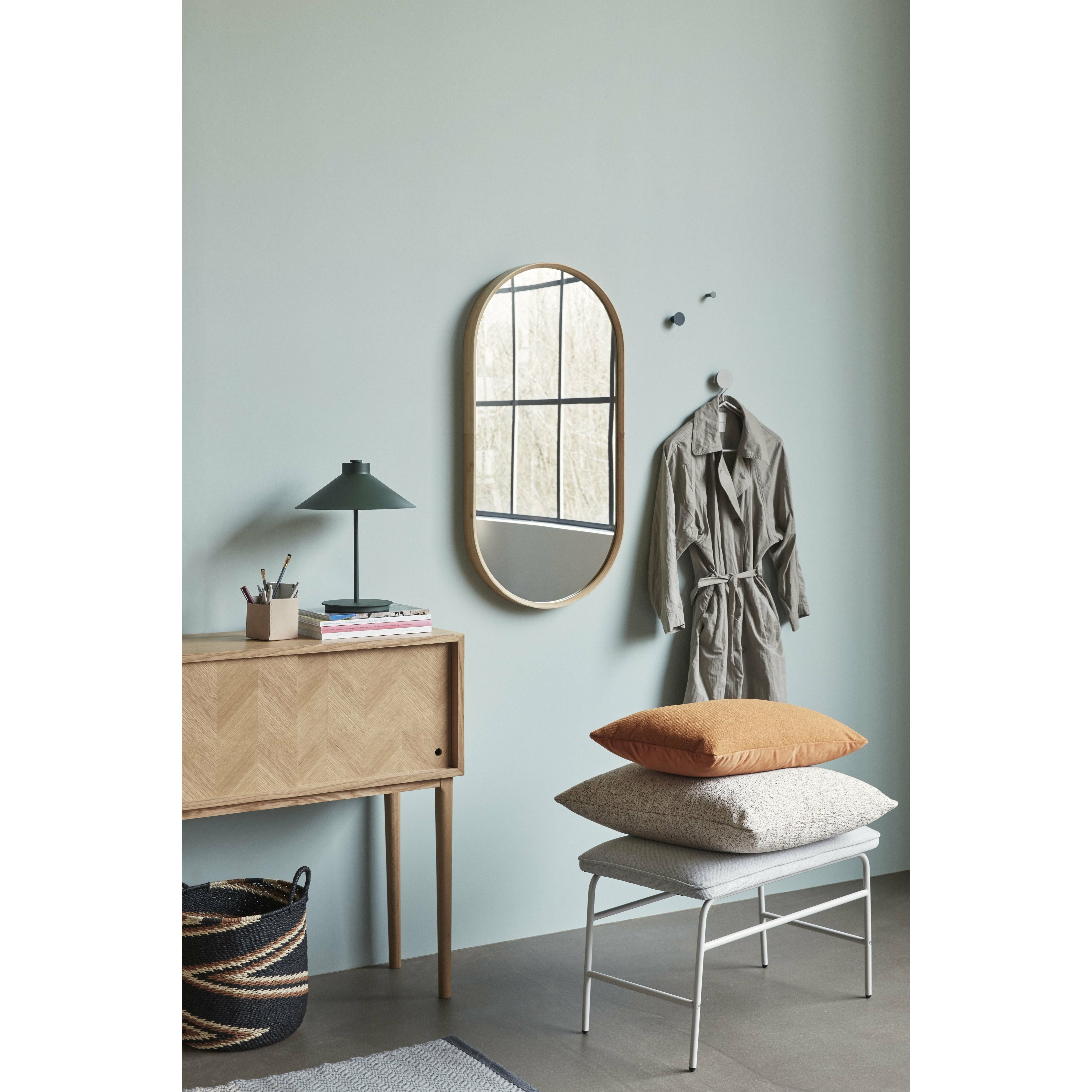 [product_category]-Hübsch Mood Wall Mirror Glass/Bamboo Natural-Hübsch-5712772101896-241204-HUB-3