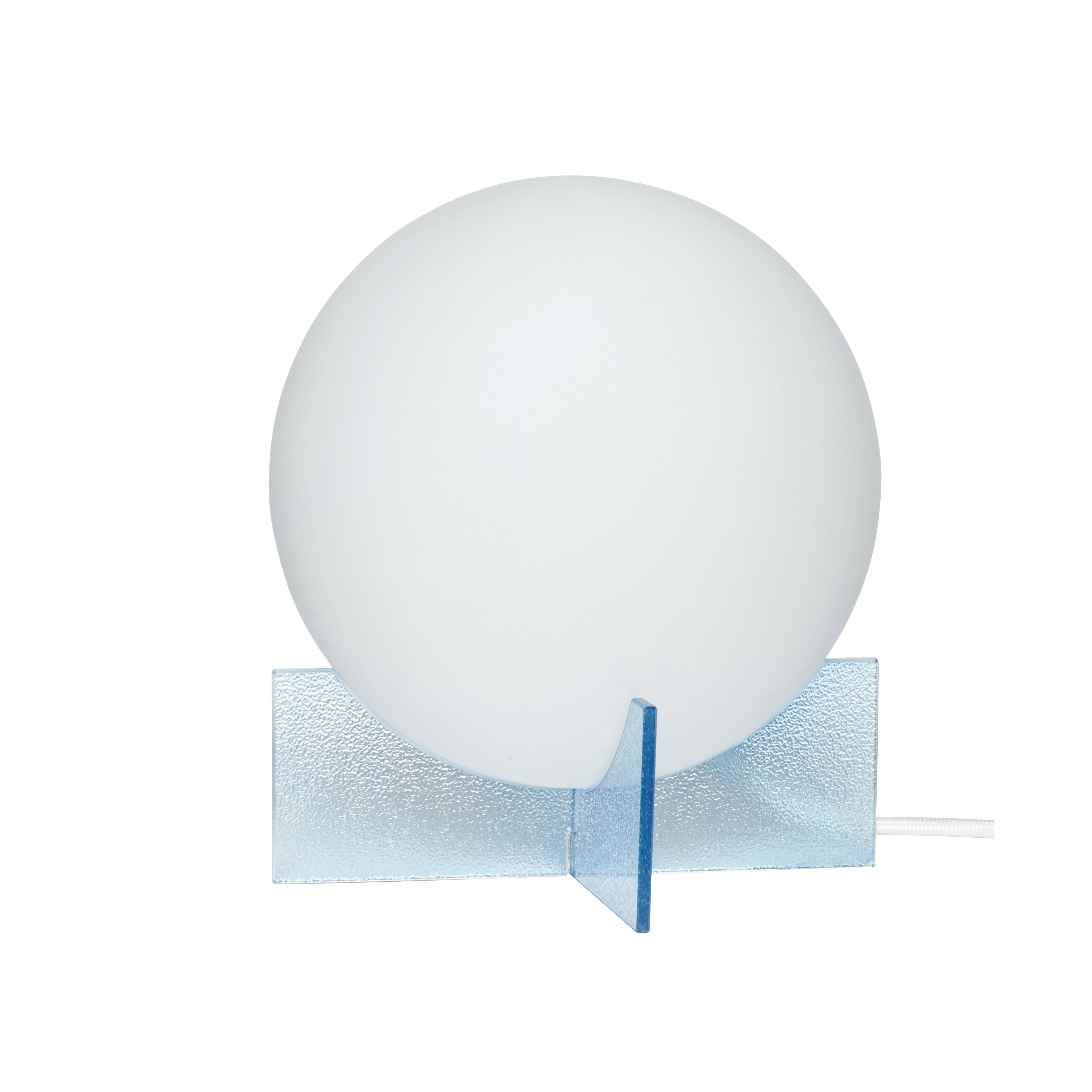 [product_category]-Hübsch Moon Table Lamp Glass Opal/Blue-Hübsch-5712772112694-991307-HUB-1