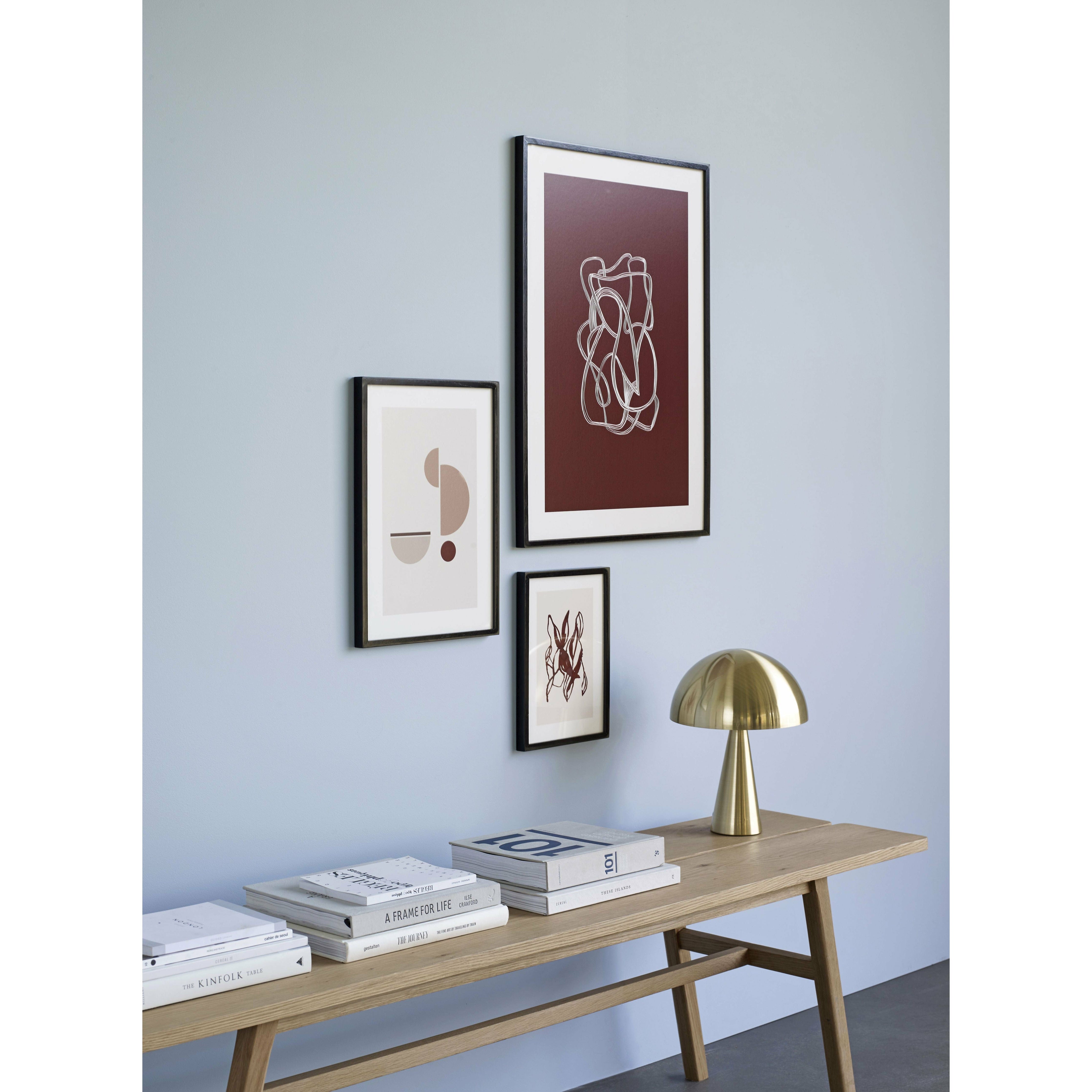 [product_category]-Hübsch Mush Table Lamp Mini, Brass-Hübsch-5712772067284-990716-HUB-2