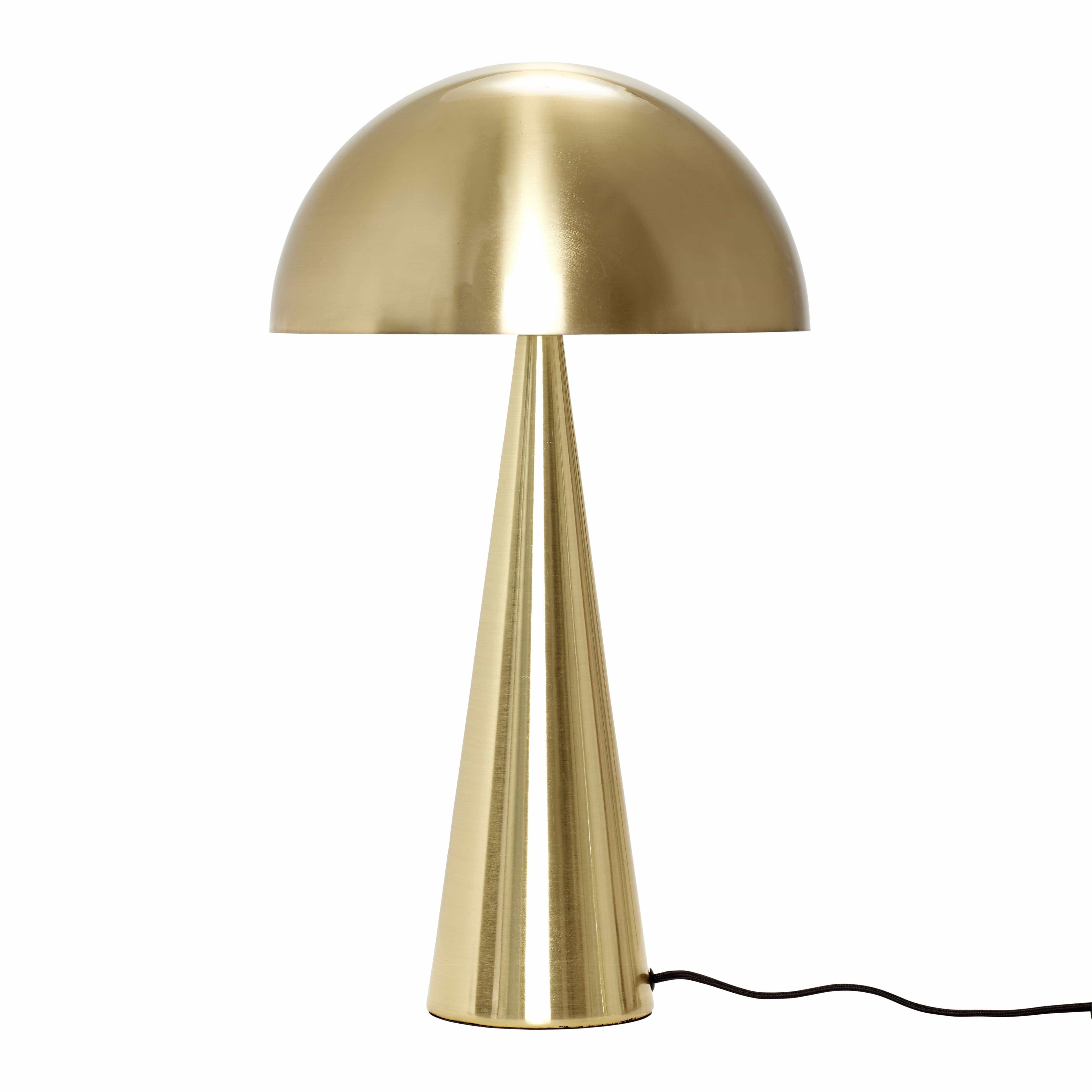 [product_category]-Hübsch Mush Table Lamp Tall, Bras-Hübsch-5712772067260-990714-HUB-1