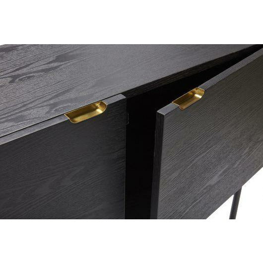 [product_category]-Hübsch Norm Console Table Black-Hübsch-5712772104897-020704F-HUB-2