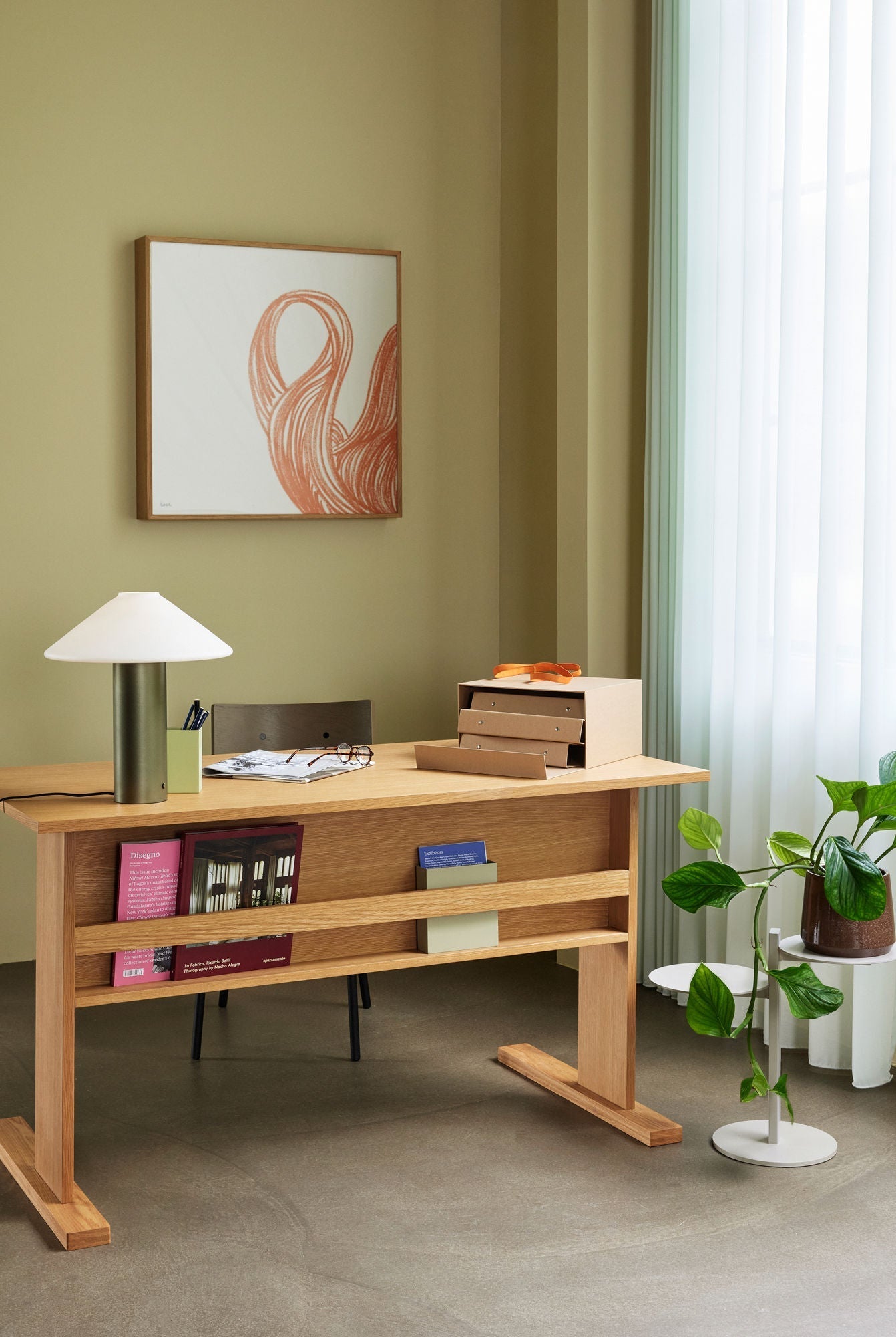 [product_category]-Hübsch Orbit Table Lamp Dark green-Hübsch-5712772134153-961901-HUB-8