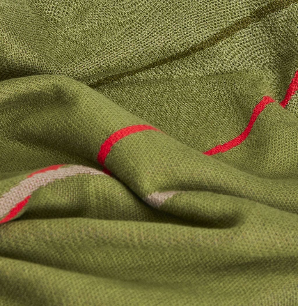 [product_category]-Hübsch Outline Throw, Green/Multicolor-Hübsch-5712772127643-221604-HUB-3
