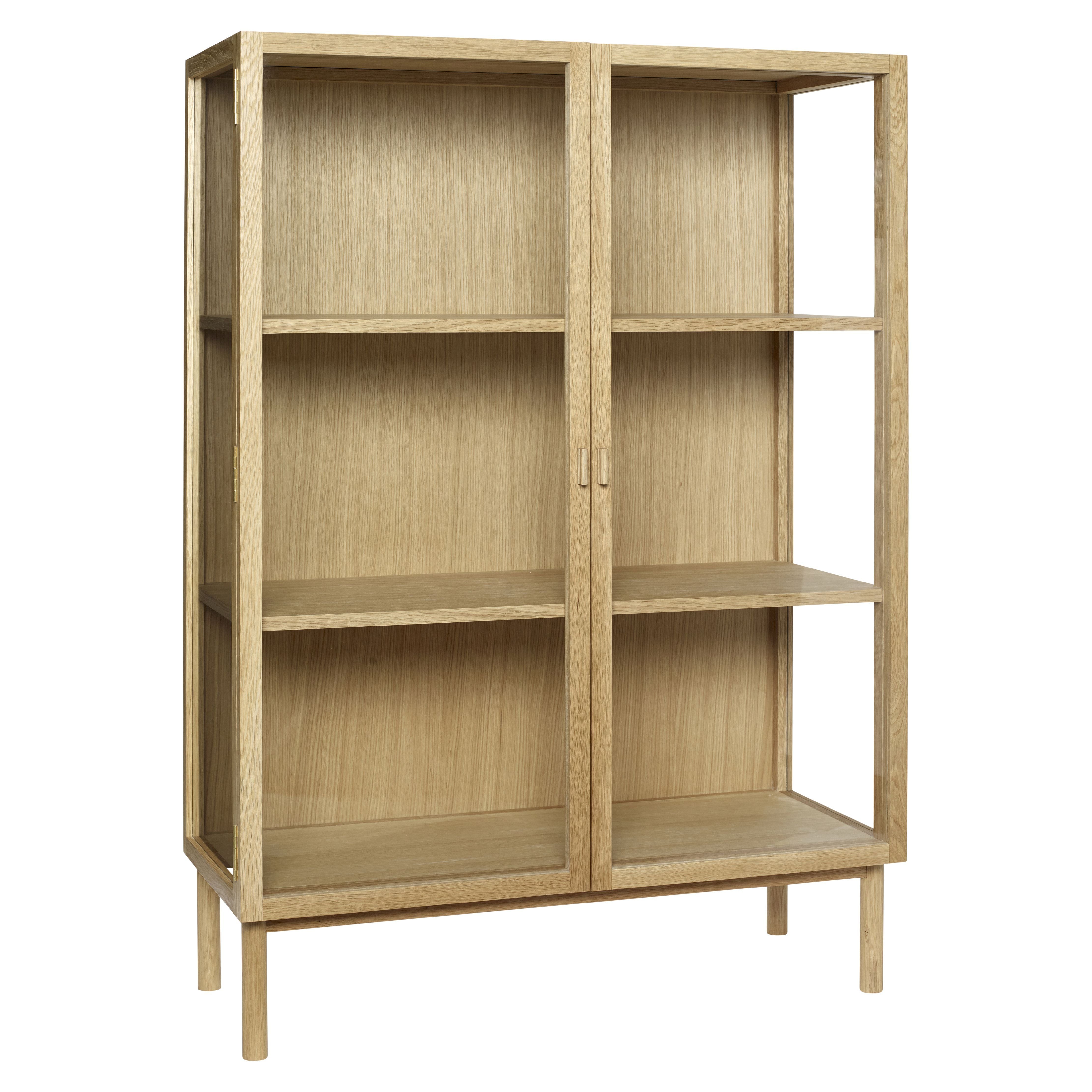 [product_category]-Hübsch Panorama Display Cabinet Natural, Small-Hübsch-5712772106600-880801F-HUB-1