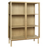  Panorama Display Cabinet Natural Small