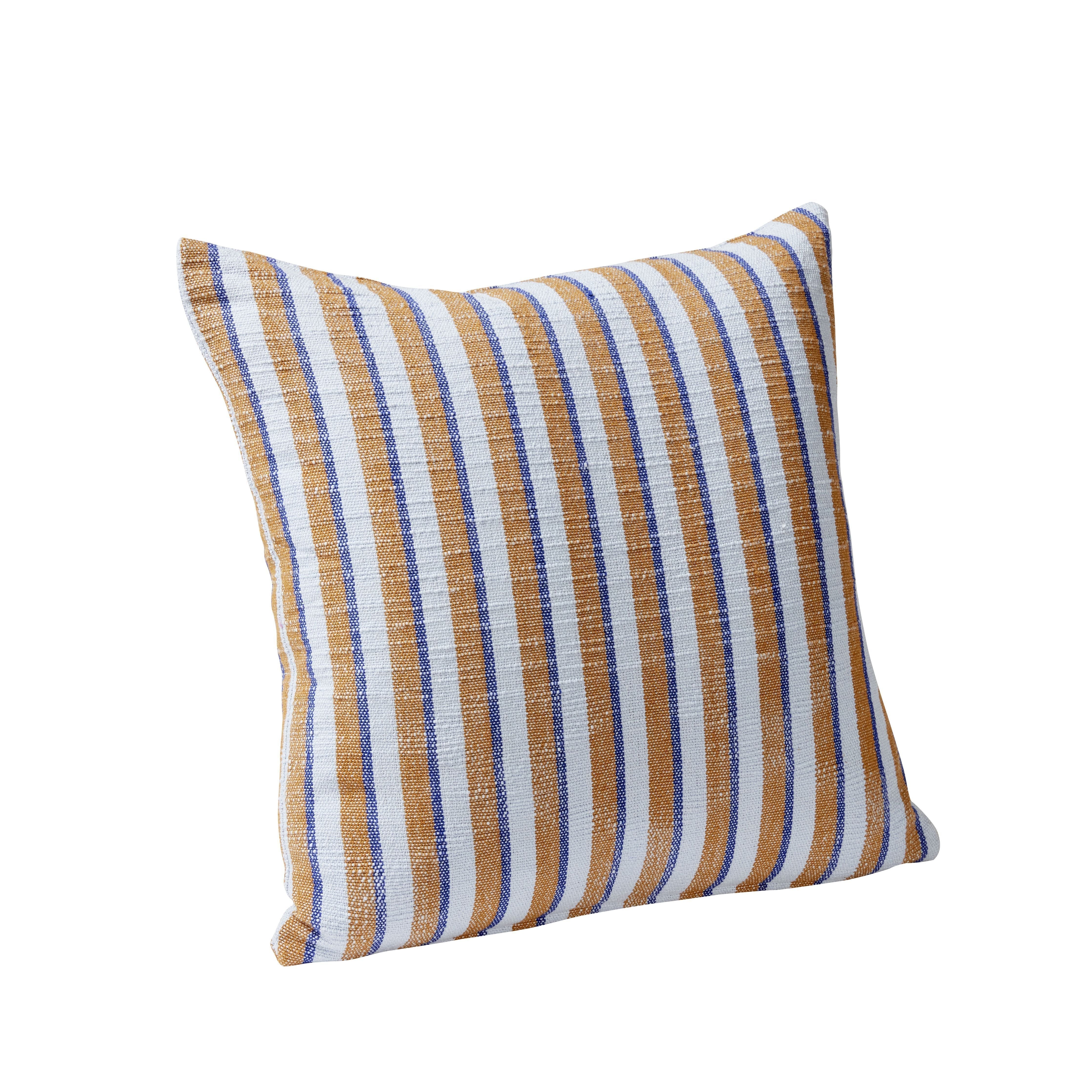 [product_category]-Hübsch Pavilion Cushion, Blue-Hübsch-5712772115961-701402-HUB-1