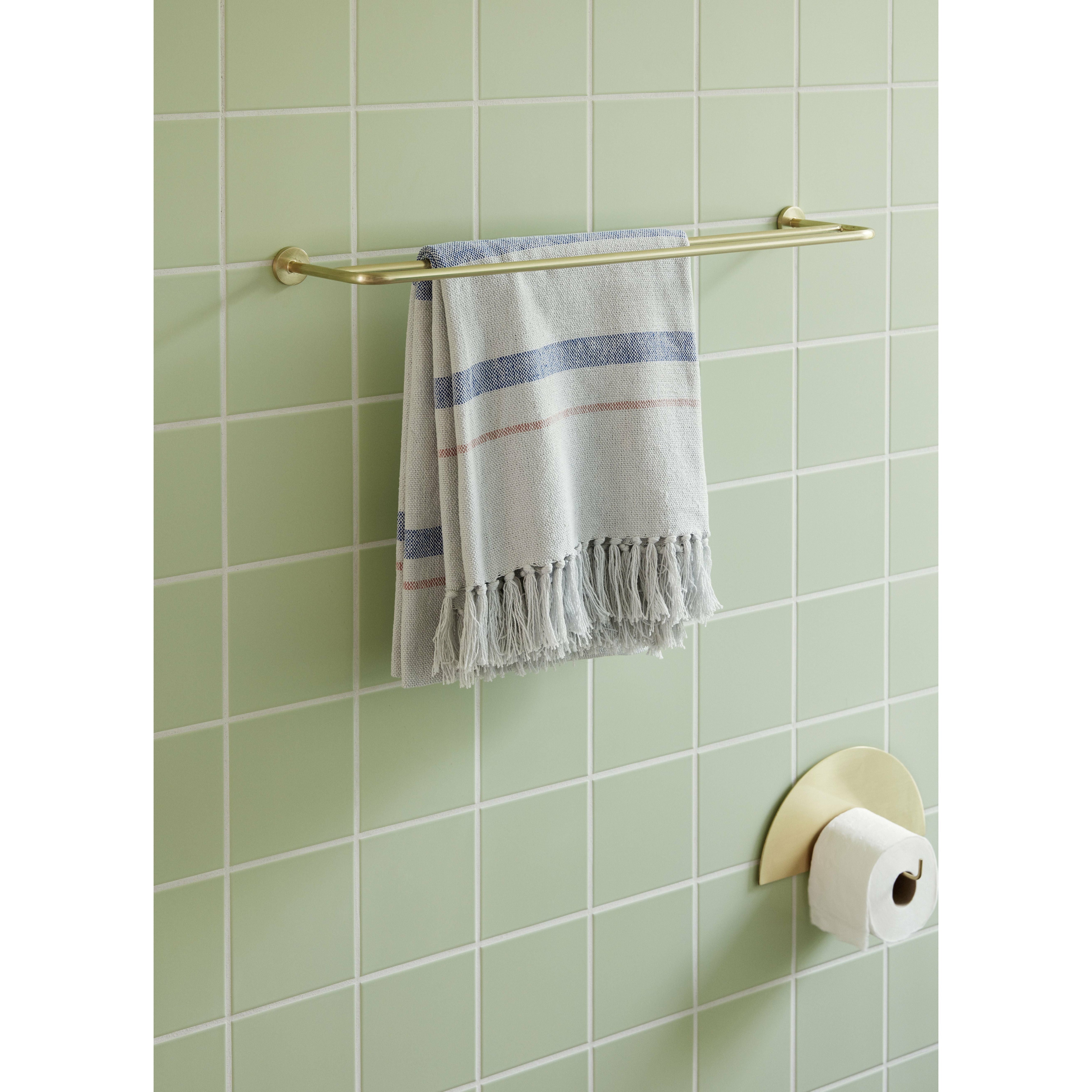 [product_category]-Hübsch Pipe Towel Rail Metal Brass-Hübsch-5712772072707-991122-HUB-2