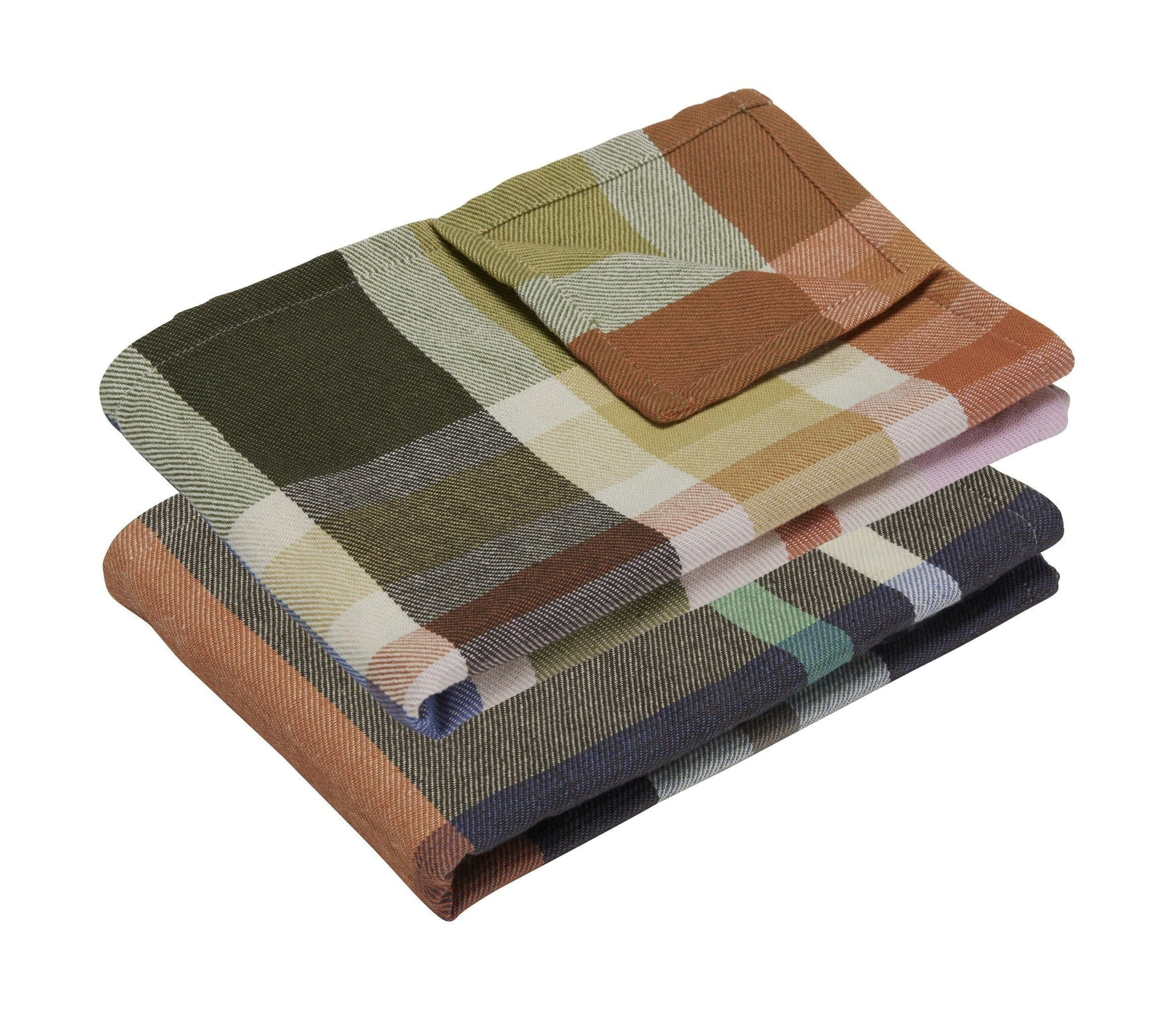 [product_category]-Hübsch Playful Tea Towels 2 Pcs Multicolor-Hübsch-5712772129050-701703-HUB-7