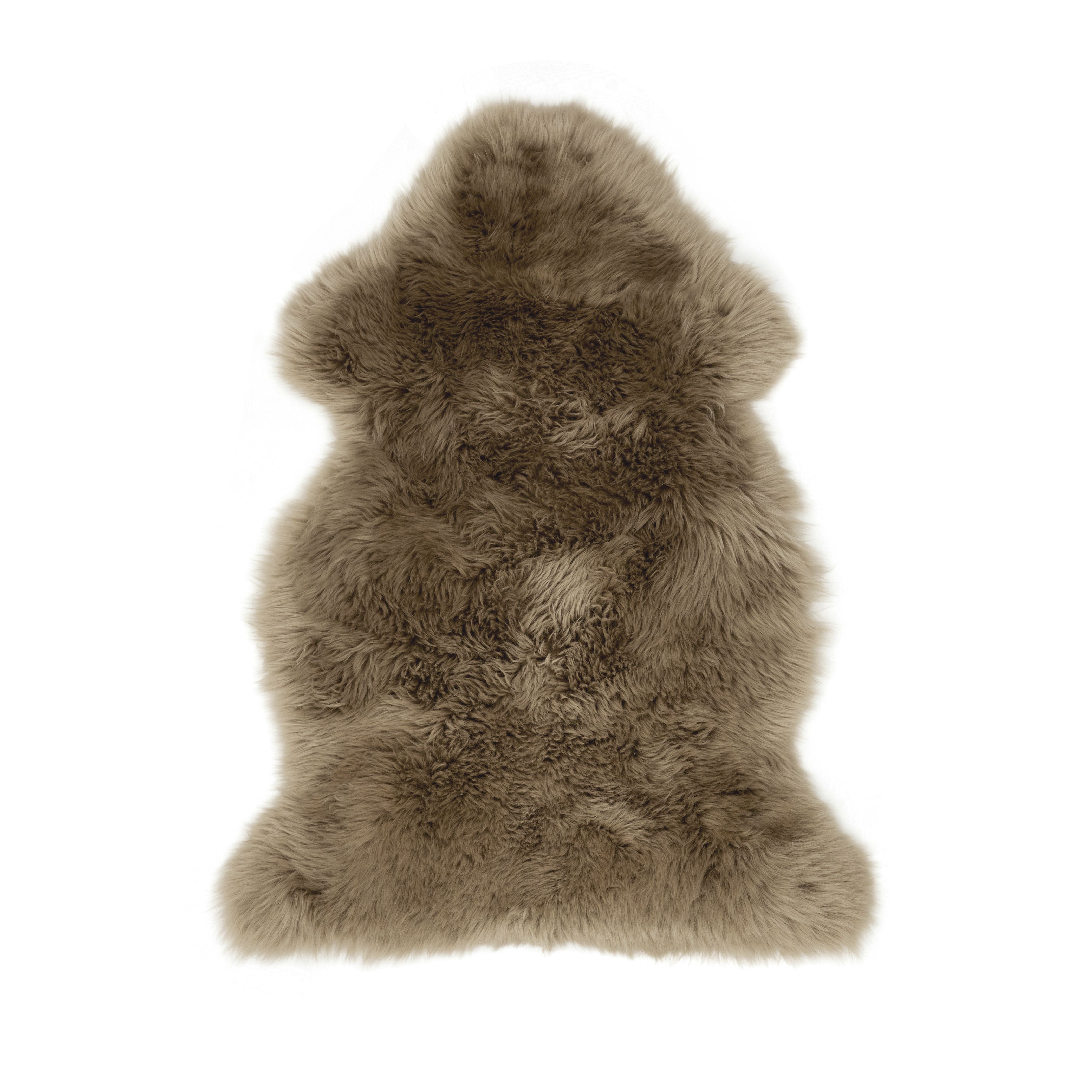 [product_category]-Hübsch Prim Sheepskin Rug, Shorthaired Brown-Hübsch-5712772115428-300404-HUB-1