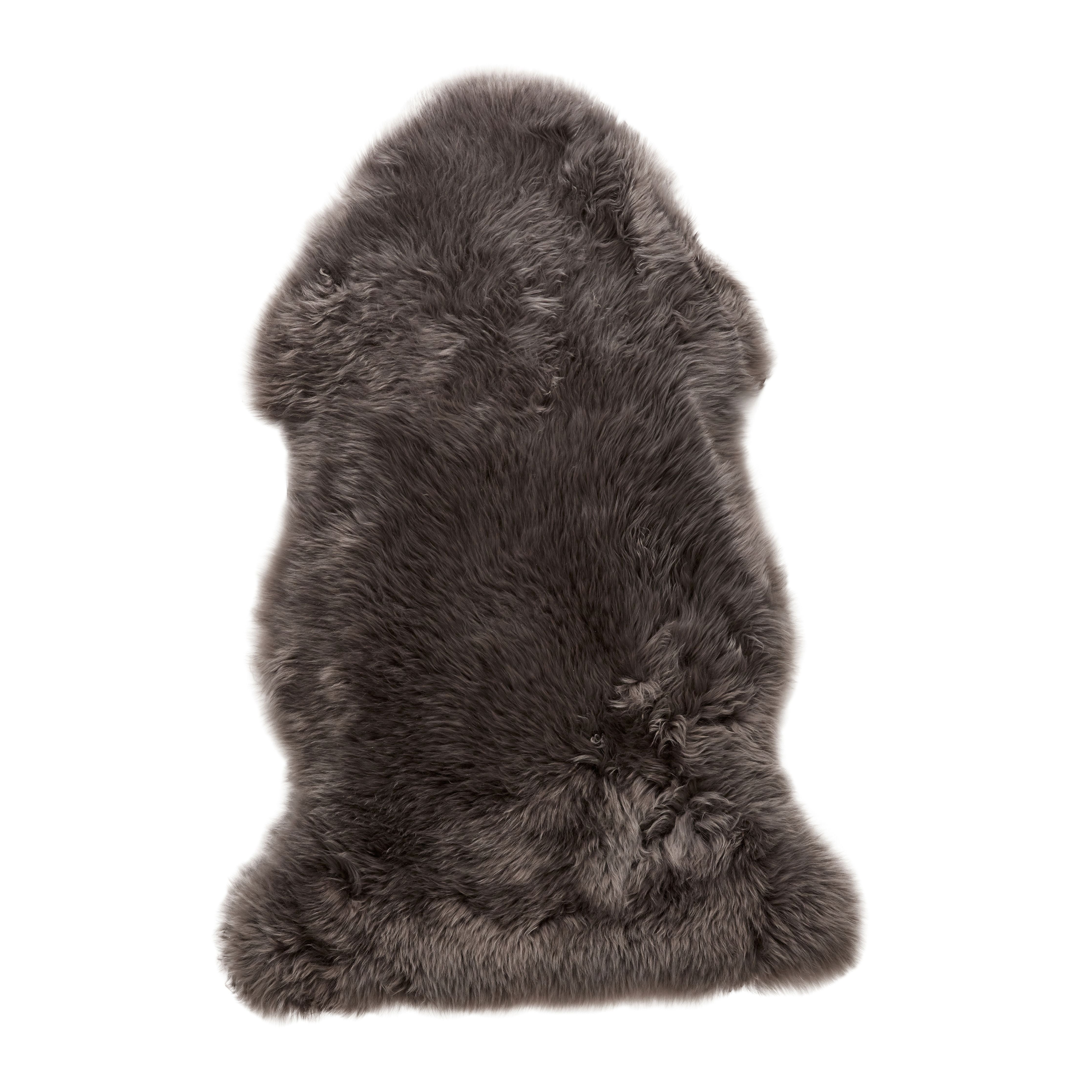 [product_category]-Hübsch Prim Sheepskin Rug, Shorthaired Grey-Hübsch-5712772059319-300401-HUB-1