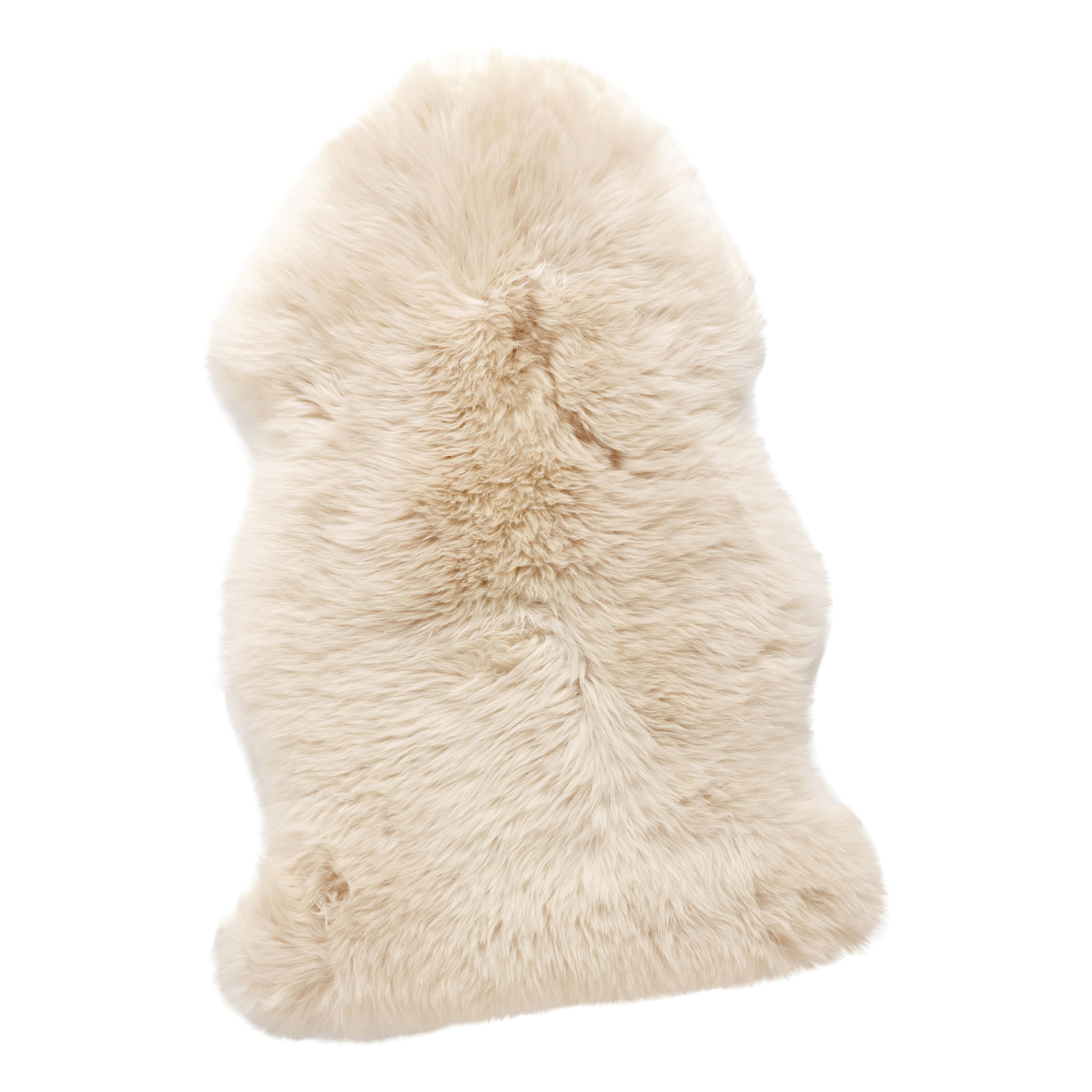[product_category]-Hübsch Prim Sheepskin Rug, Shorthaired White-Hübsch-5712772059333-300403-HUB-1