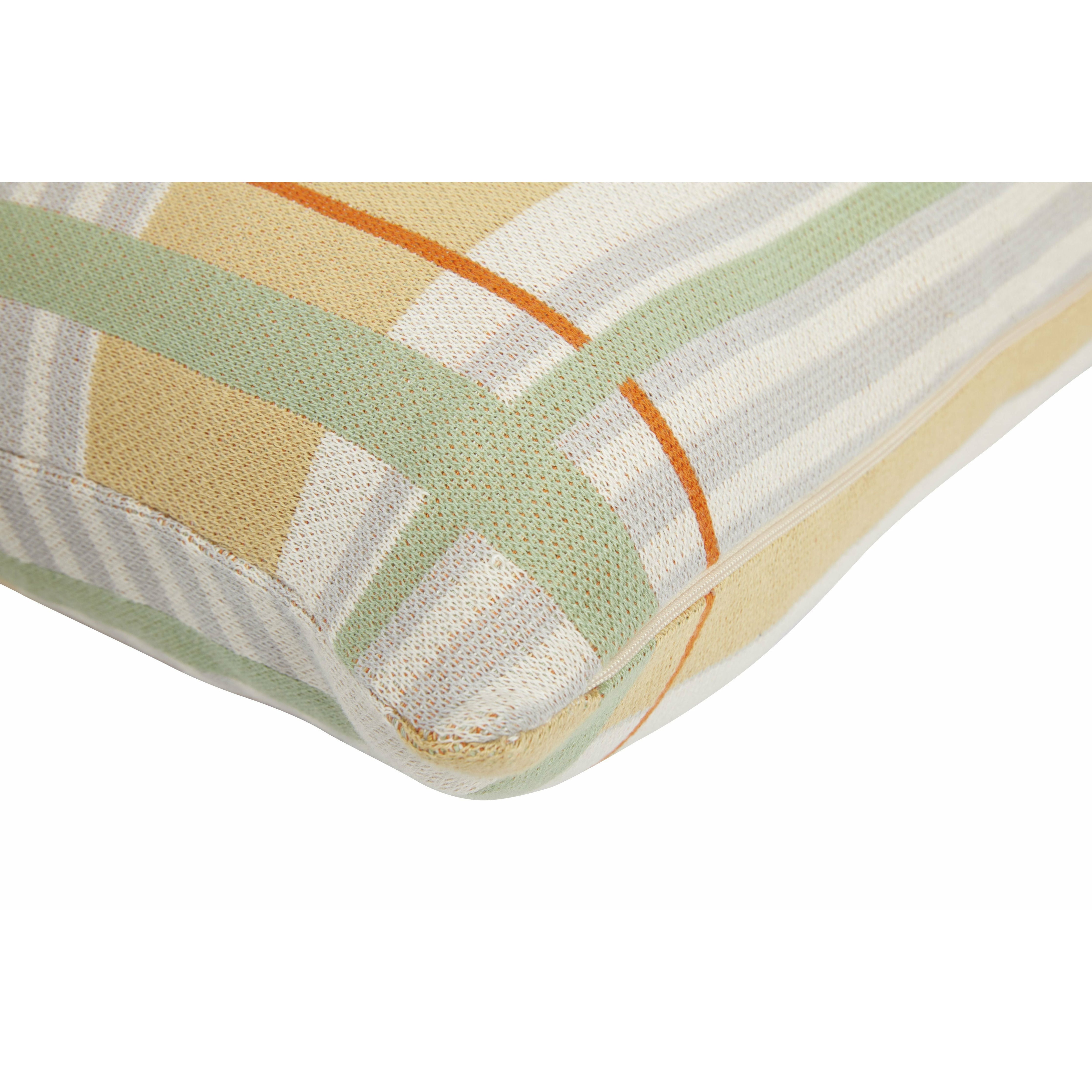 [product_category]-Hübsch Quadrum Knitted Cushion, Multicolour-Hübsch-5712772110355-221301-HUB-2