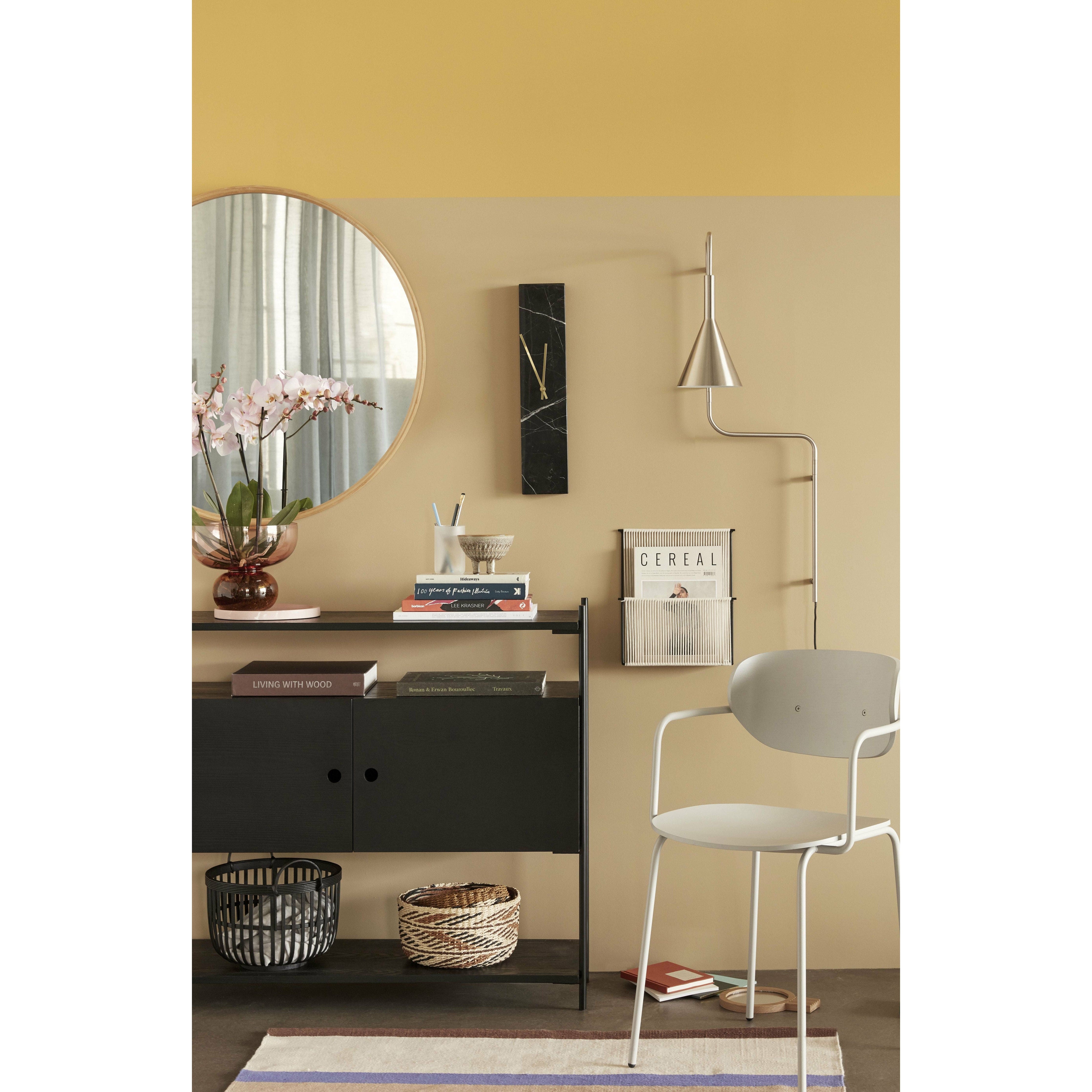 [product_category]-Hübsch Reflect Wall Mirror M/Wooden Frame Natural-Hübsch-5712772065518-240601-HUB-3