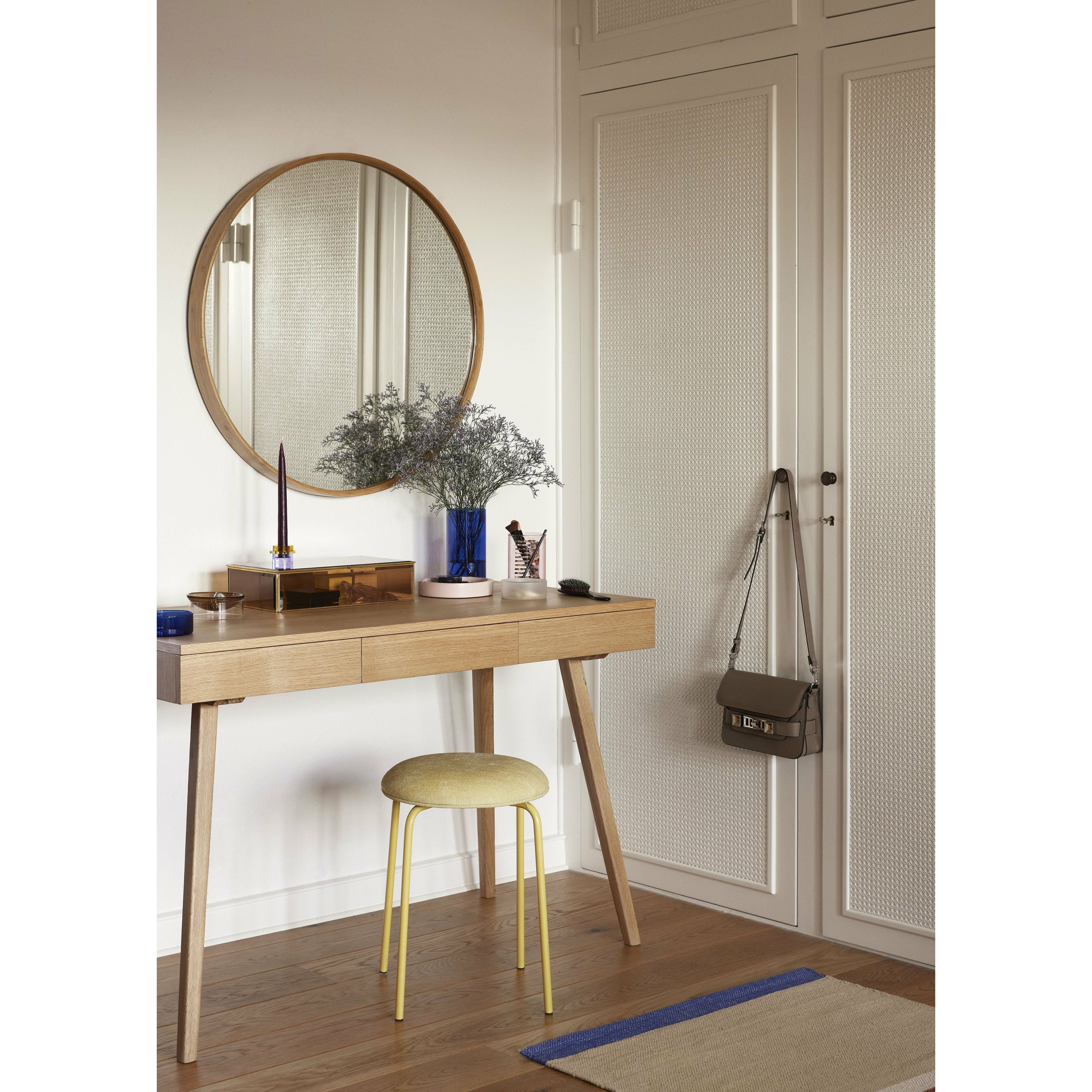 [product_category]-Hübsch Reflect Wall Mirror M/Wooden Frame Natural-Hübsch-5712772065518-240601-HUB-4