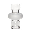 Hübsch Sculpt Vase Glass Clear
