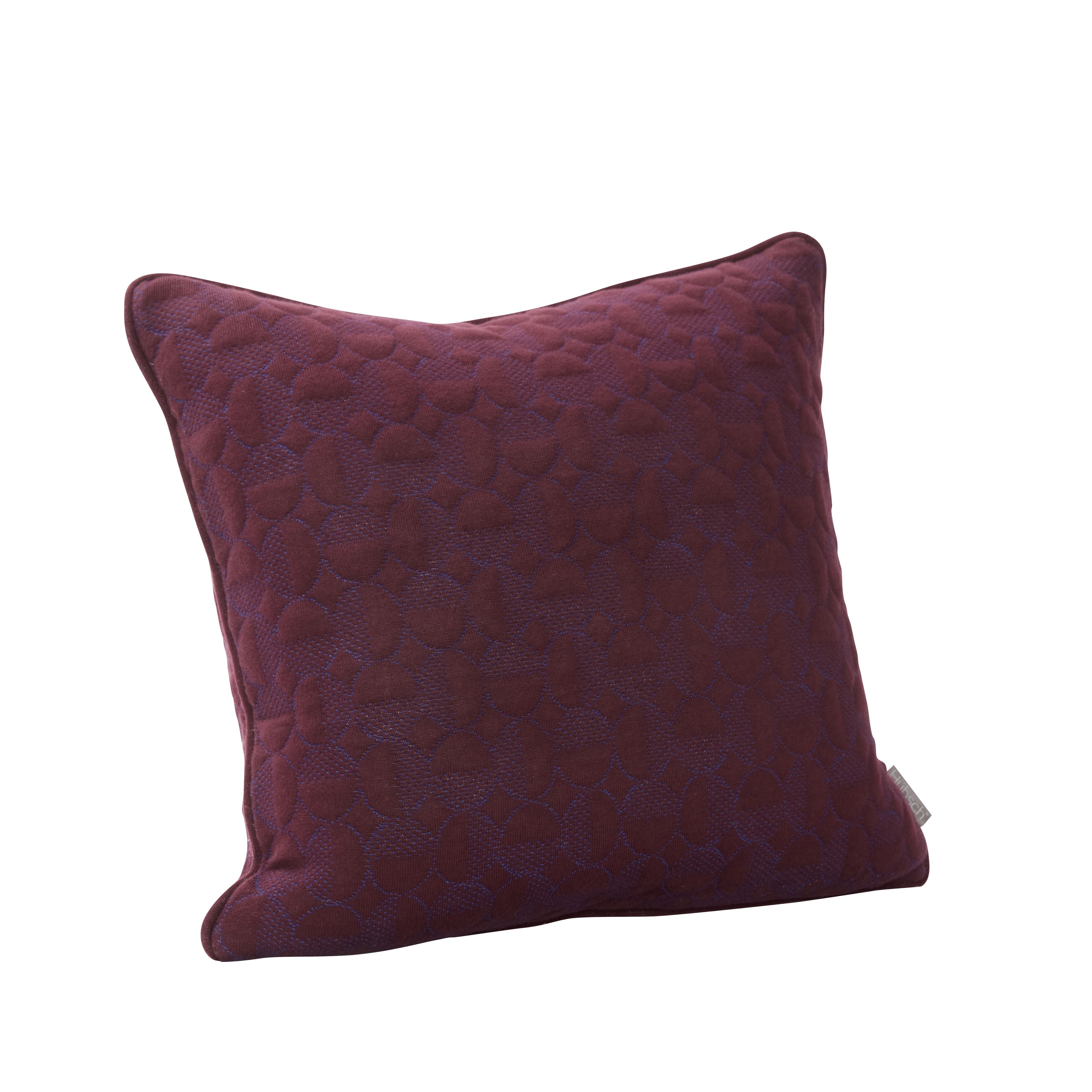 [product_category]-Hübsch Season Cushion, Burgundy-Hübsch-5712772067079-220711-HUB-1