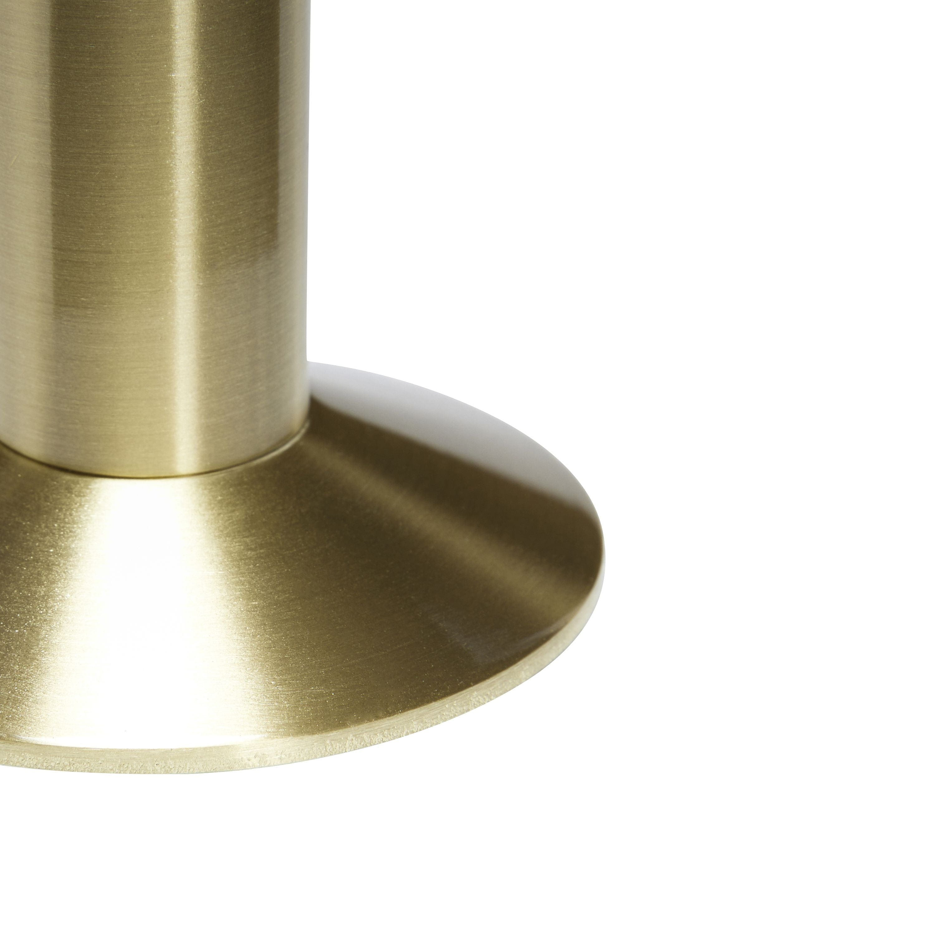 [product_category]-Hübsch Sleek Candle Holder, Brass Color-Hübsch-5712772130254-991711-HUB-3