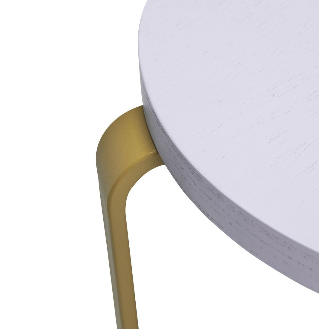 [product_category]-Hübsch Smile Stool, Khaki/Light Blue-Hübsch-5712772127100-021608-HUB-12