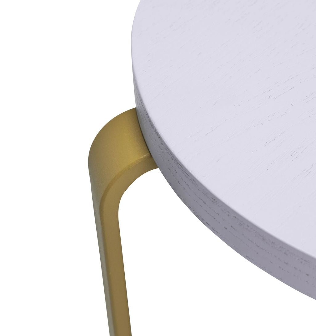 [product_category]-Hübsch Smile Stool, Khaki/Light Blue-Hübsch-5712772127100-021608-HUB-2