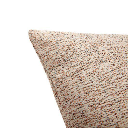 [product_category]-Hübsch Speckle Cushion M Filling Polyester White/Orange-Hübsch-5712772103456-21203-HUB-2