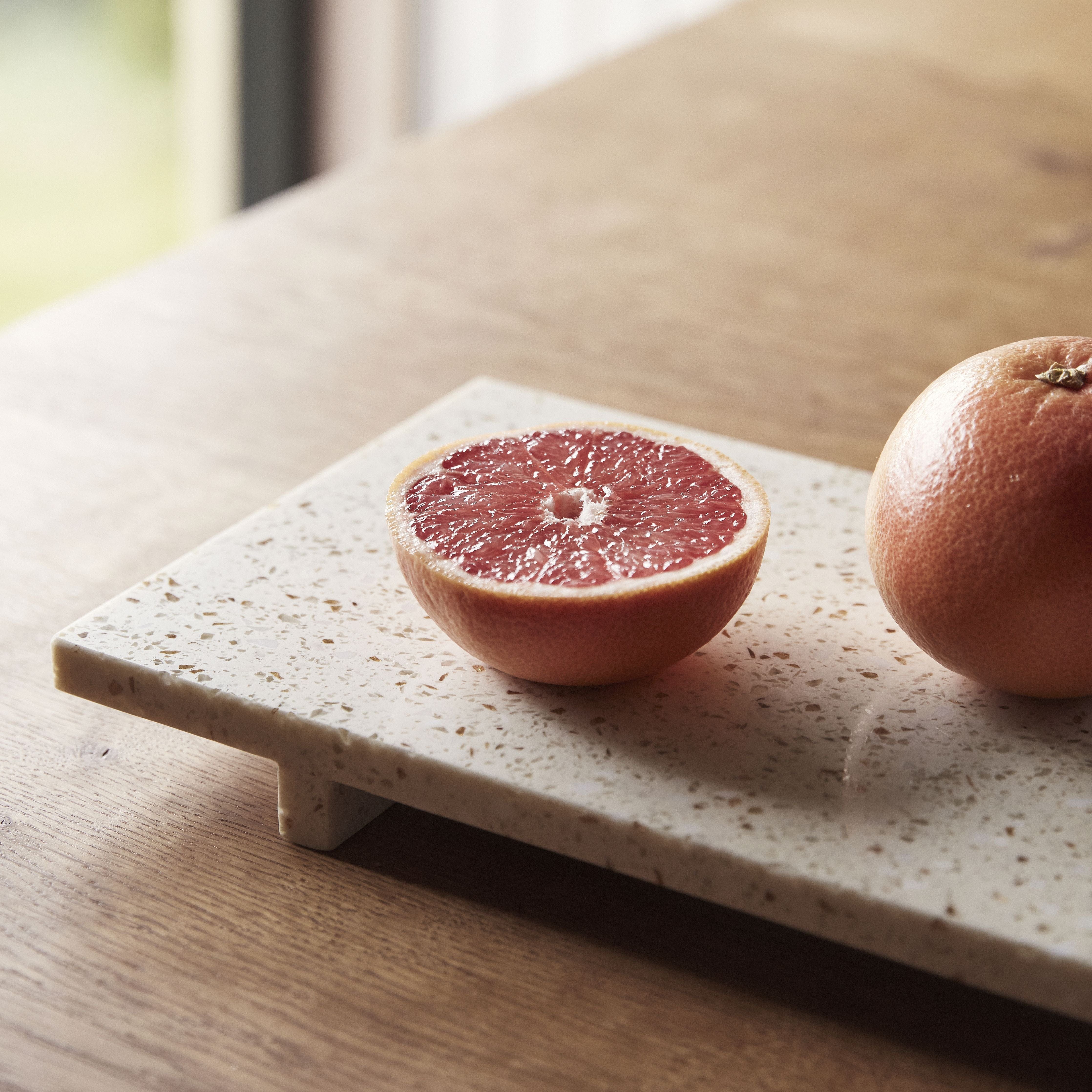 [product_category]-Hübsch Stone Tray Terrazzo Beige-Hübsch-5712772102435-991212-HUB-5