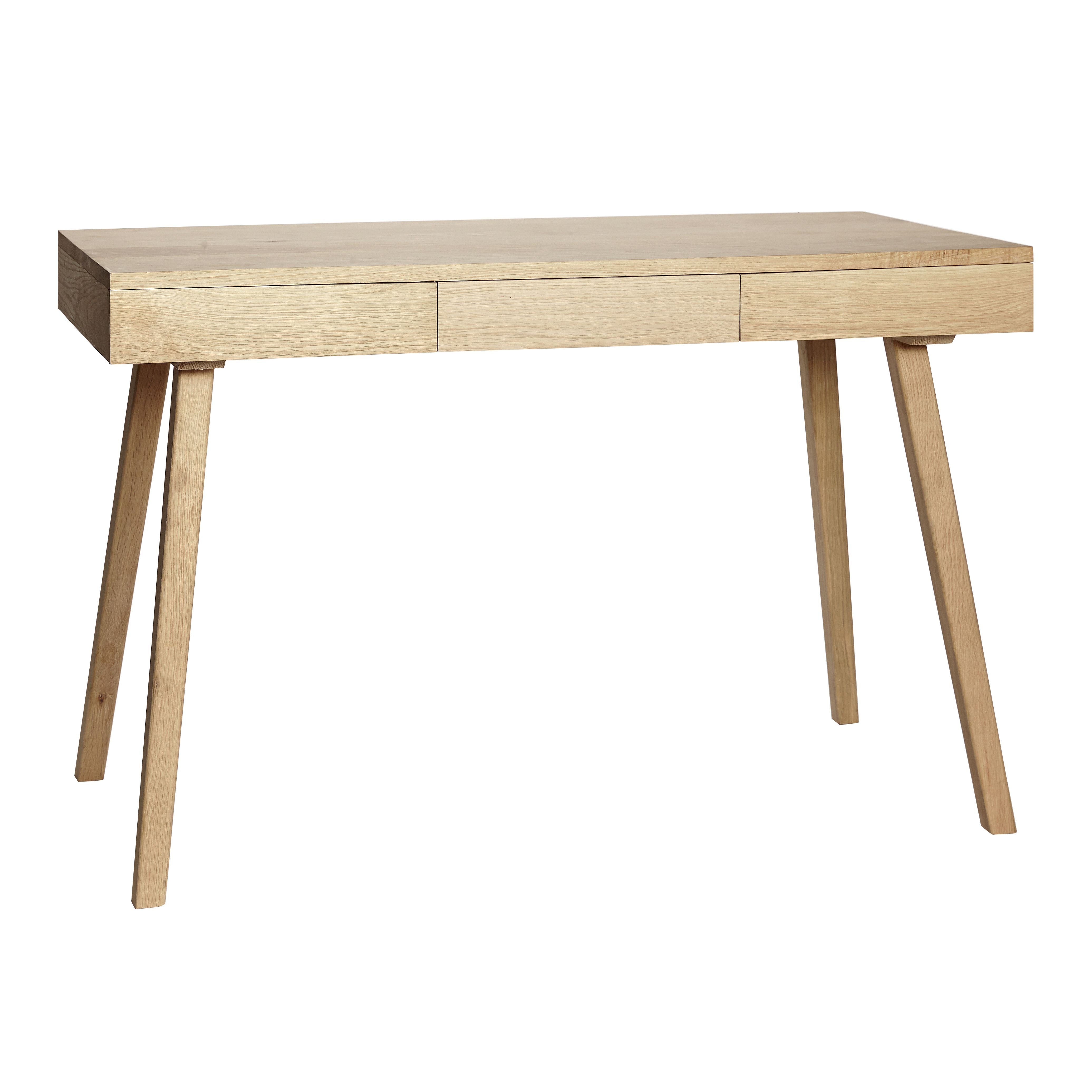 [product_category]-Hübsch Triple Desk With 3 Drawers-Hübsch-5712772106938-889004F-HUB-1