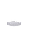 Hübsch Wave Desk Organizátor Crystal Frosted Glass