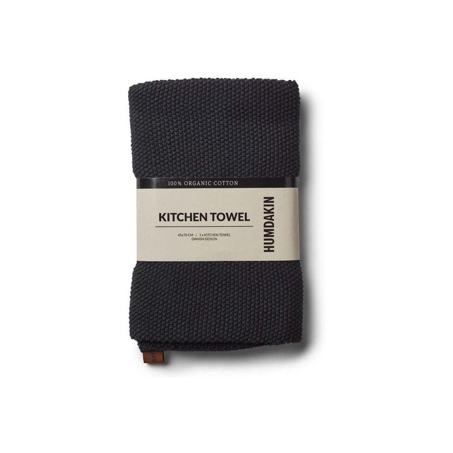 [product_category]-Humdakin Kitchen Towel, Coal, 1 Pc-Humdakin-5713391001543-83-020-HUM-1