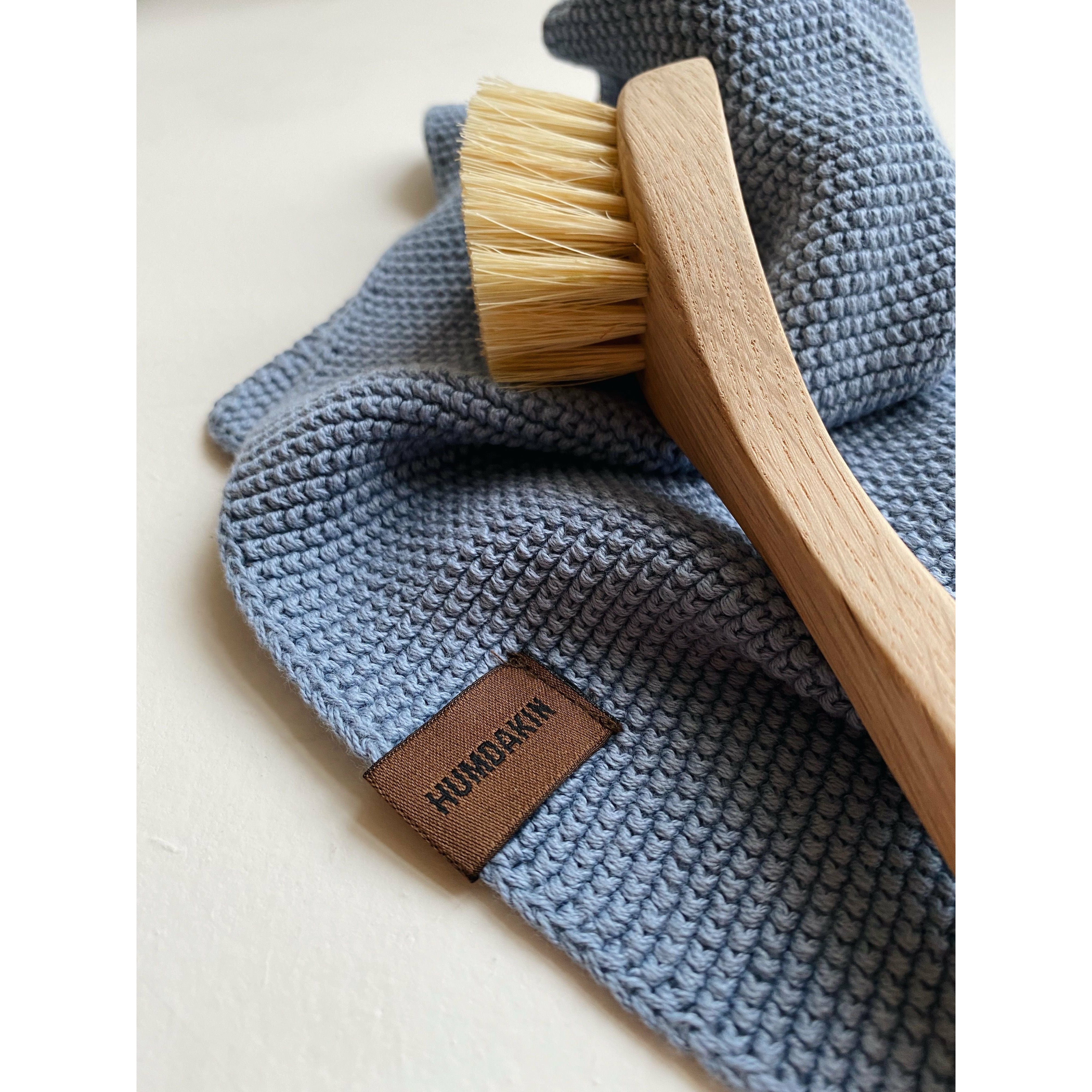 [product_category]-Humdakin Knitted Organic Tea Towel, Ocean-Humdakin-5713391015250-93-035-HUM-3