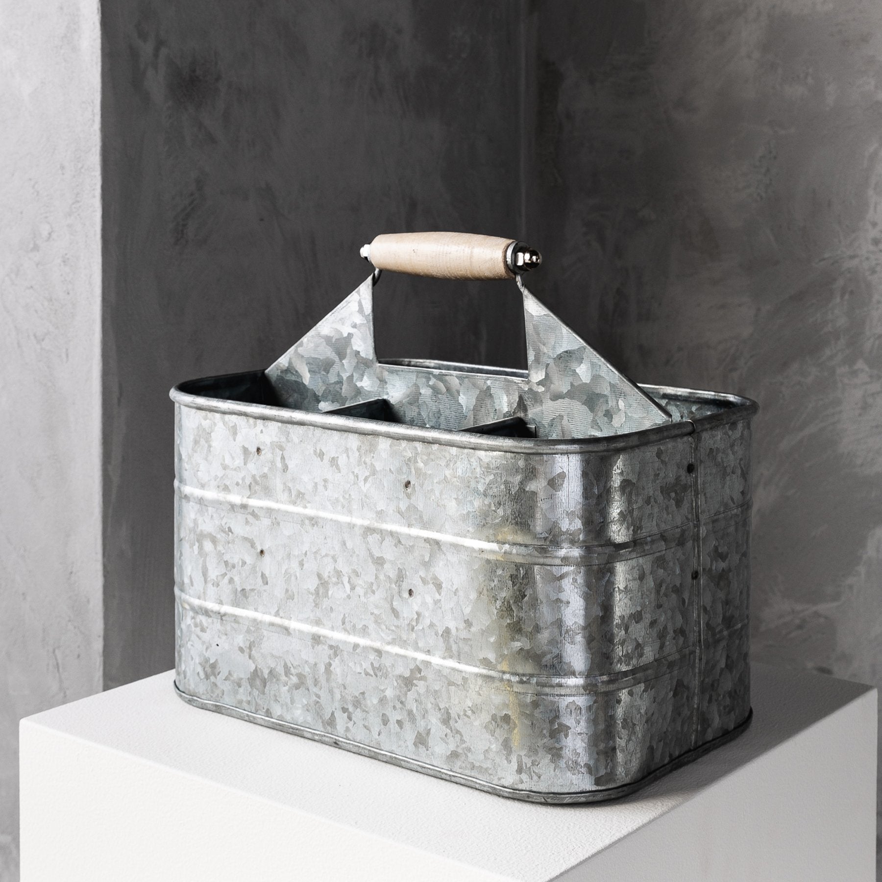 [product_category]-Humdakin Metal Bucket With 4 Compartments-Humdakin-5713391004926-191-HUM-2