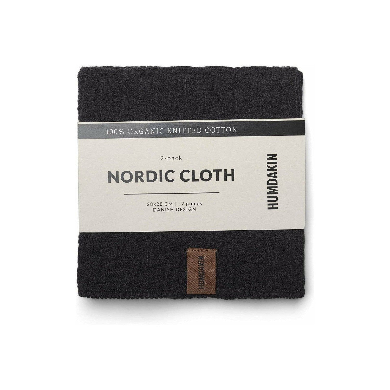 [product_category]-Humdakin Nordic Tea Towel Coal, 2 Pcs.-Humdakin-5713391012556-343-020-HUM-1