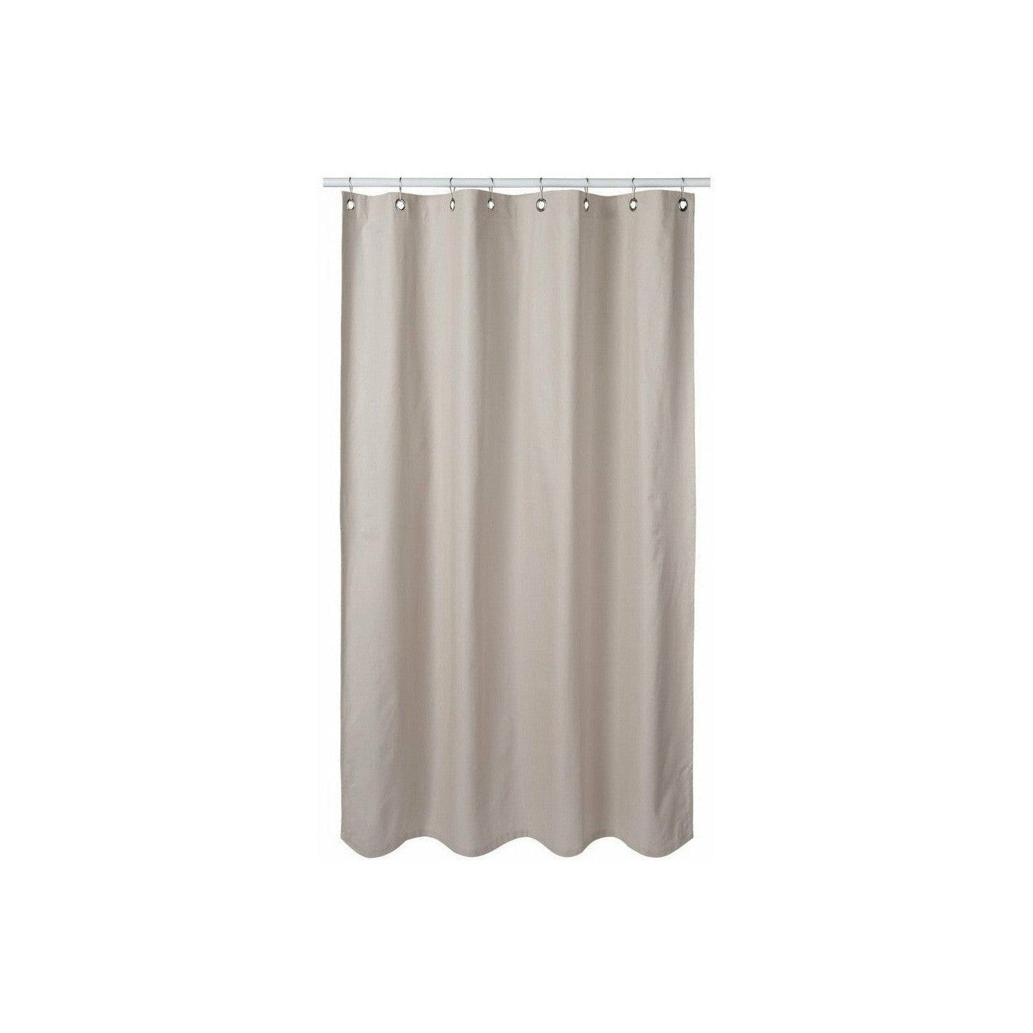 [product_category]-Humdakin Shower Curtain Made Of Organic Cotton, Light Stone-Humdakin-5713391012976-351-01-HUM-1