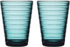 Iittala aino aalto brýle Sea Blue 2pcs, 33Cl