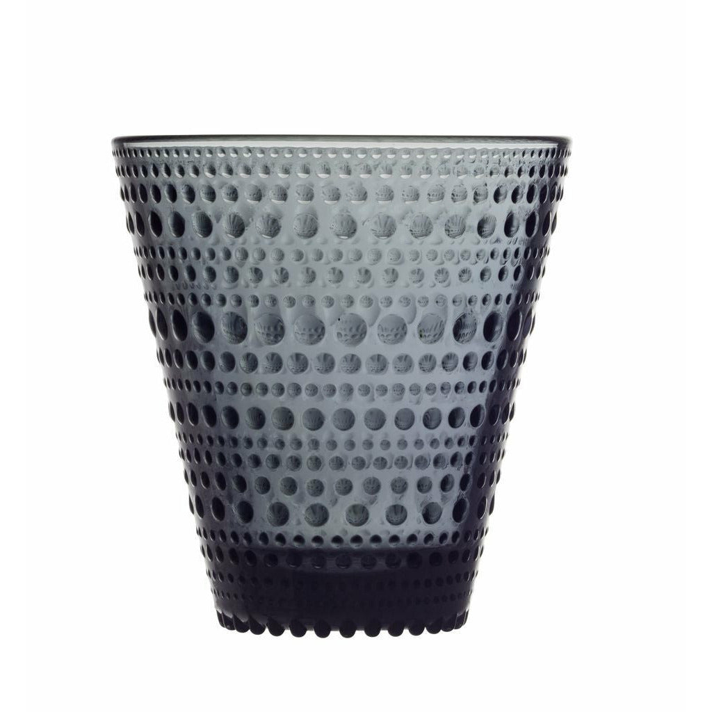 [product_category]-Iittala Kastehelmi Glass Dark Grey 30 Cl, 2 Pcs.-Iittala-6411923670234-1057030-IIT-1