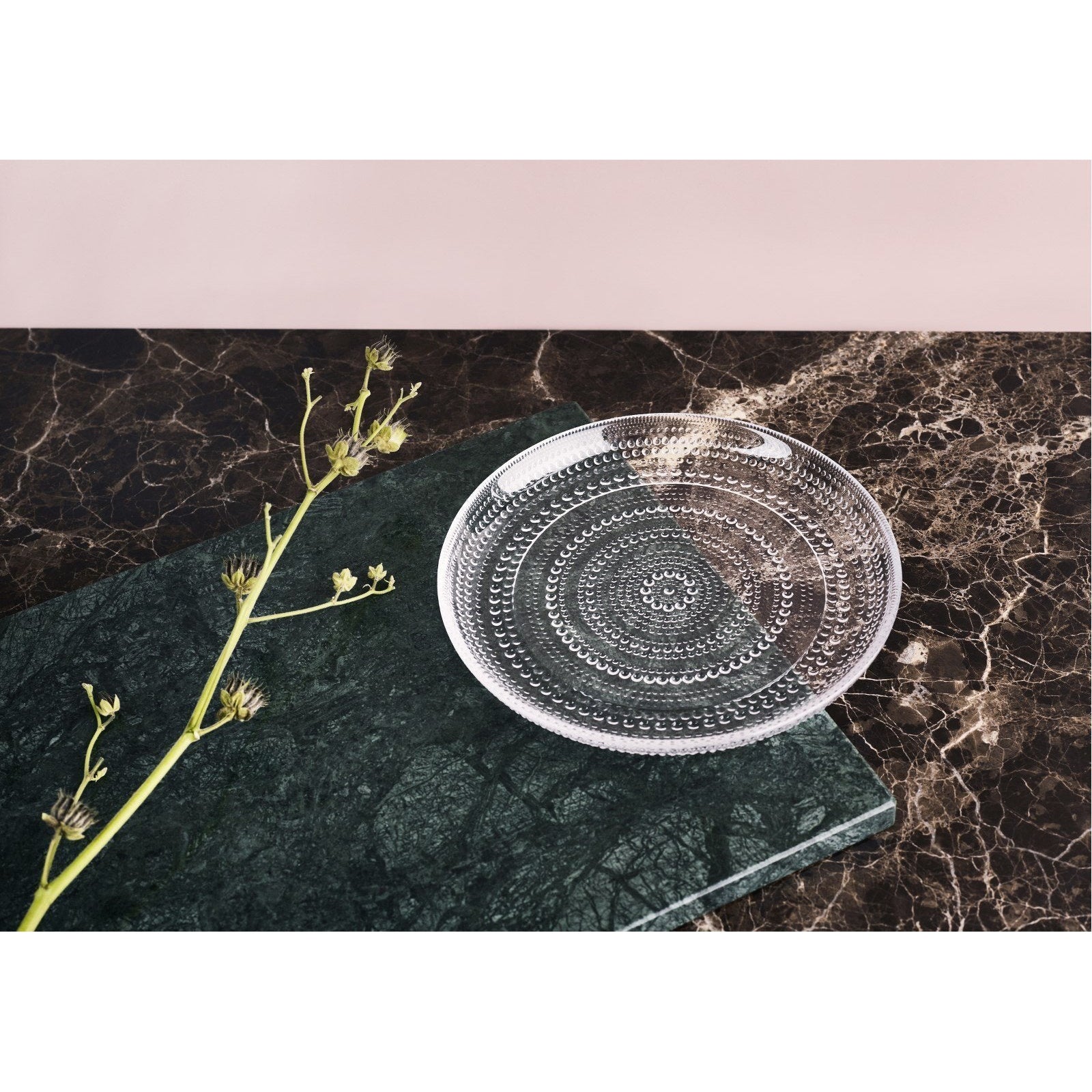 [product_category]-Iittala Kastehelmi Plate Clear, ø26cm-Iittala-6411920009471-1007057-IIT-2