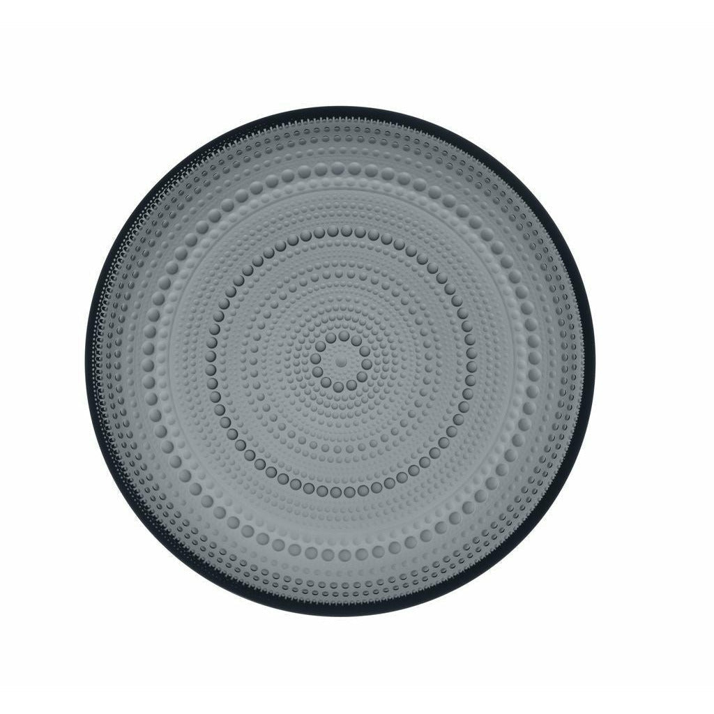 [product_category]-Iittala Kastehelmi Plate Dark Grey, ø 26 Cm-Iittala-6411923670708-1057144-IIT-1