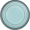 Iittala Kastehelmi Plate Glass Sea Blue, 17 cm